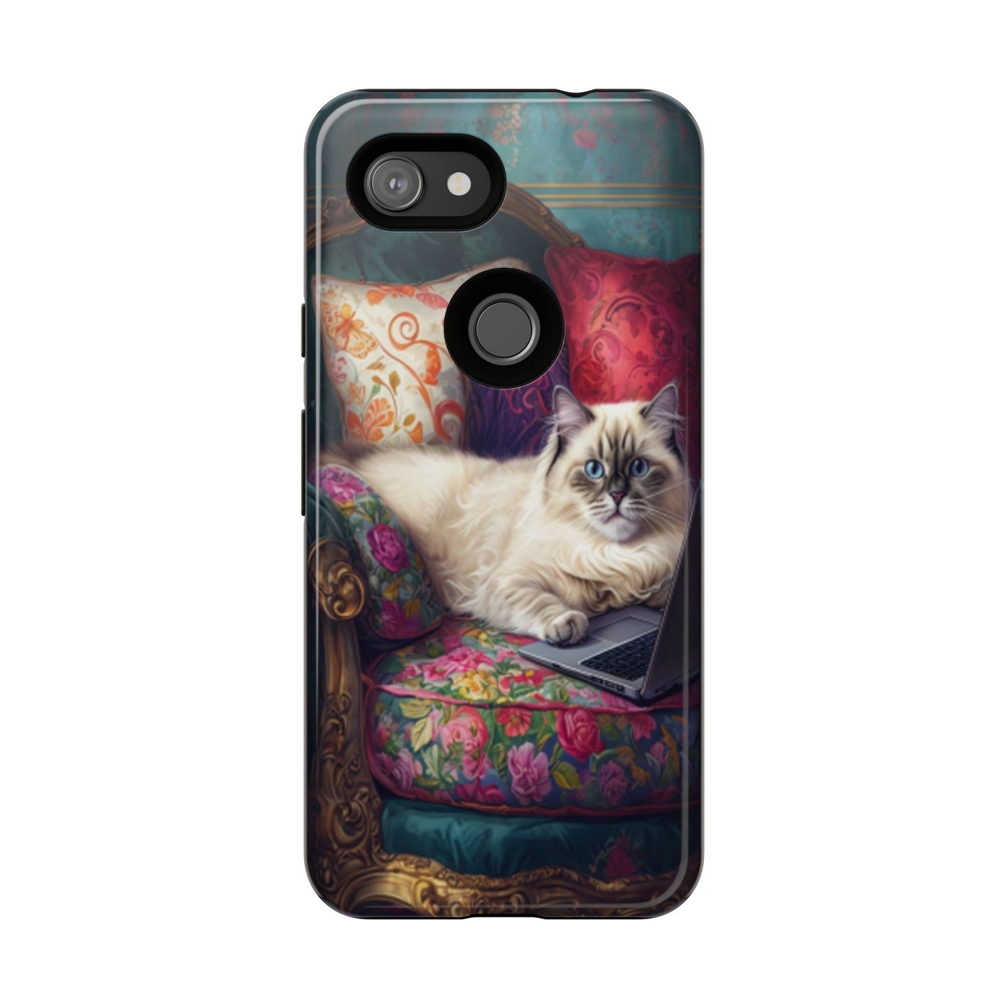 "Purr-sian Productivity" Mobile Phone Case