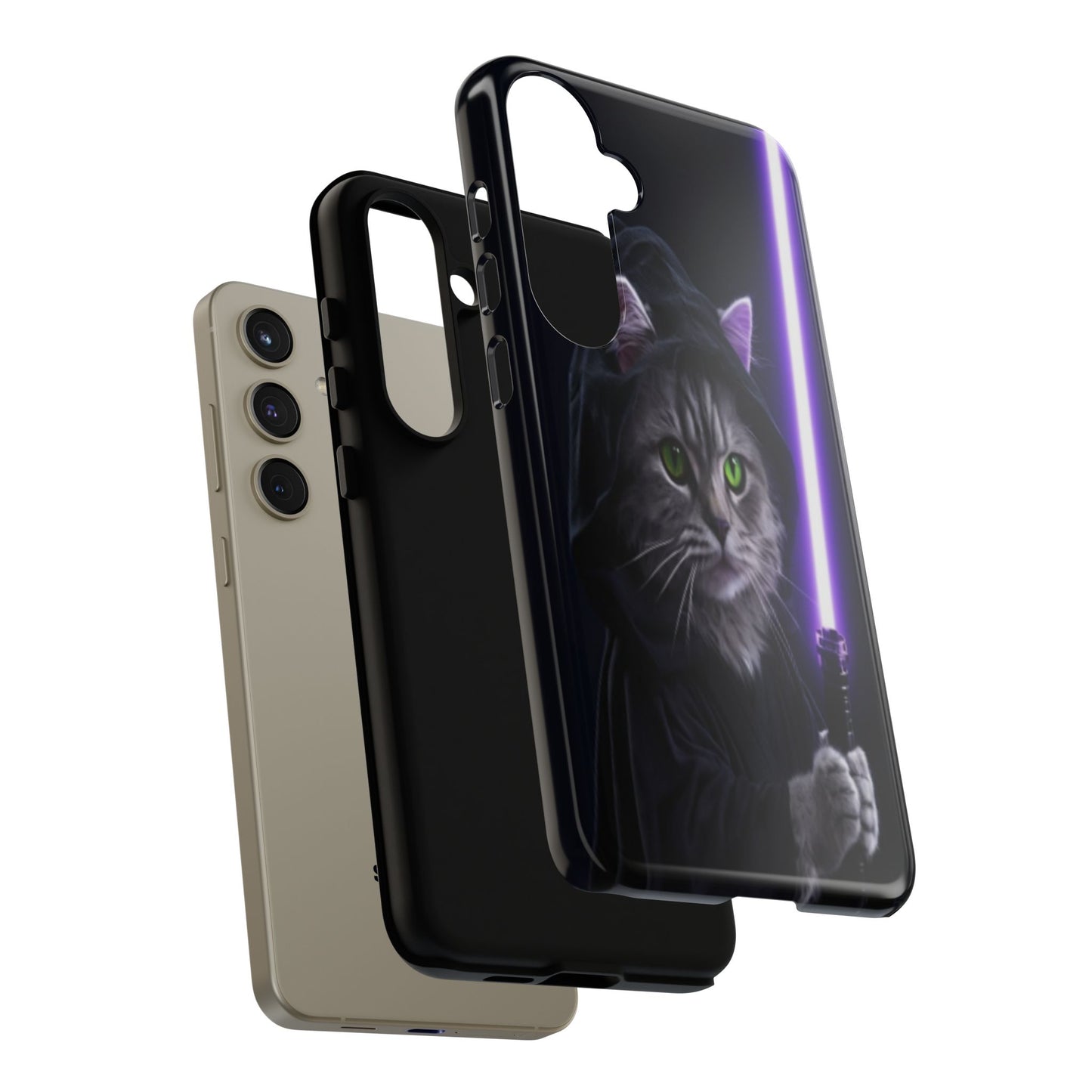 "Jedi Whisker" Mobile Phone Case (purple)