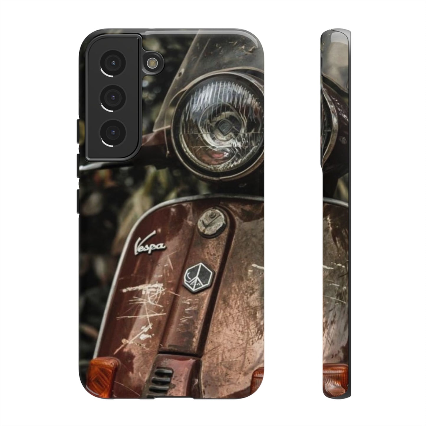 "Vespa. Old Soul, Full Tank" Mobile Phone Case