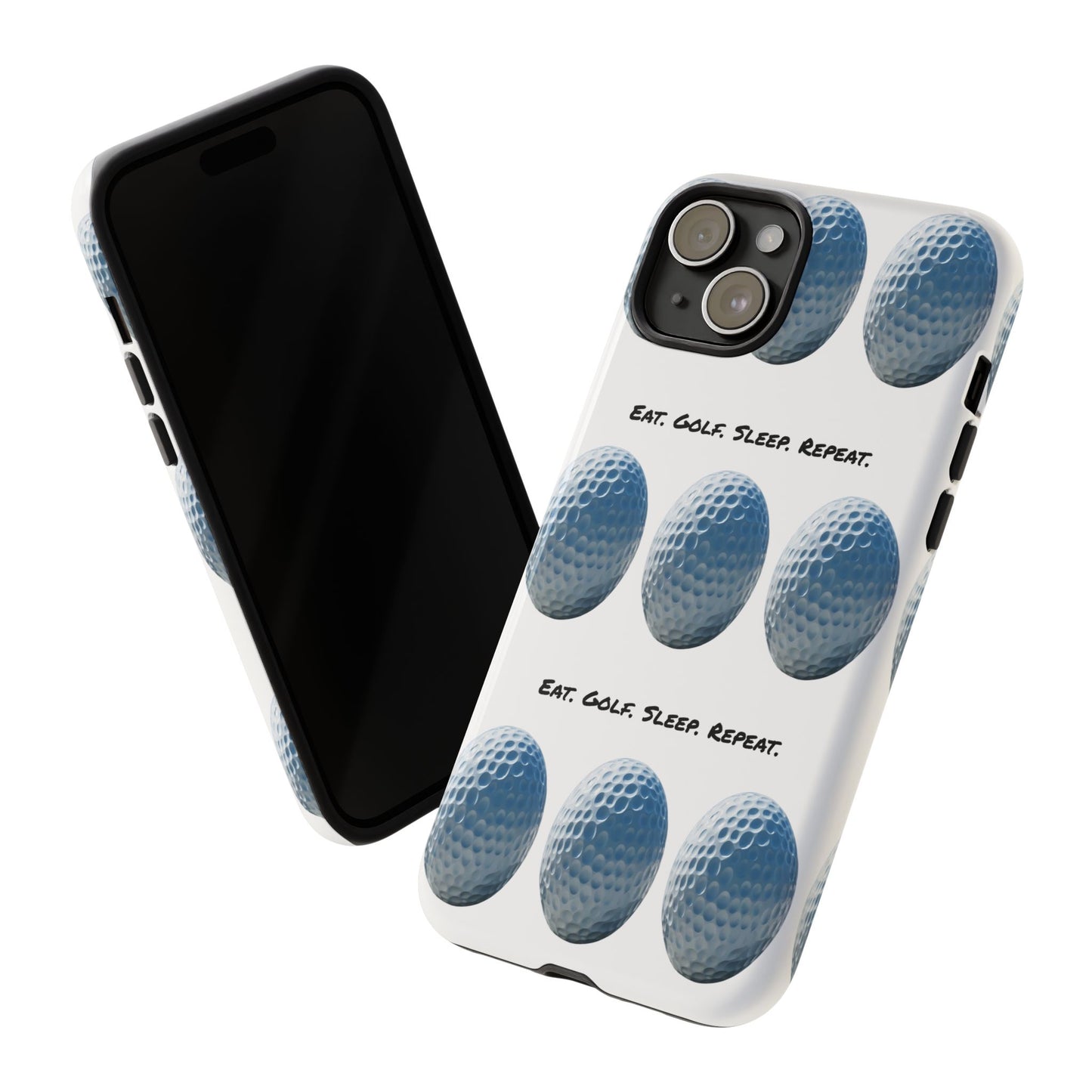 "Eat. Golf. Sleep. Repeat." Mobile Phone Case