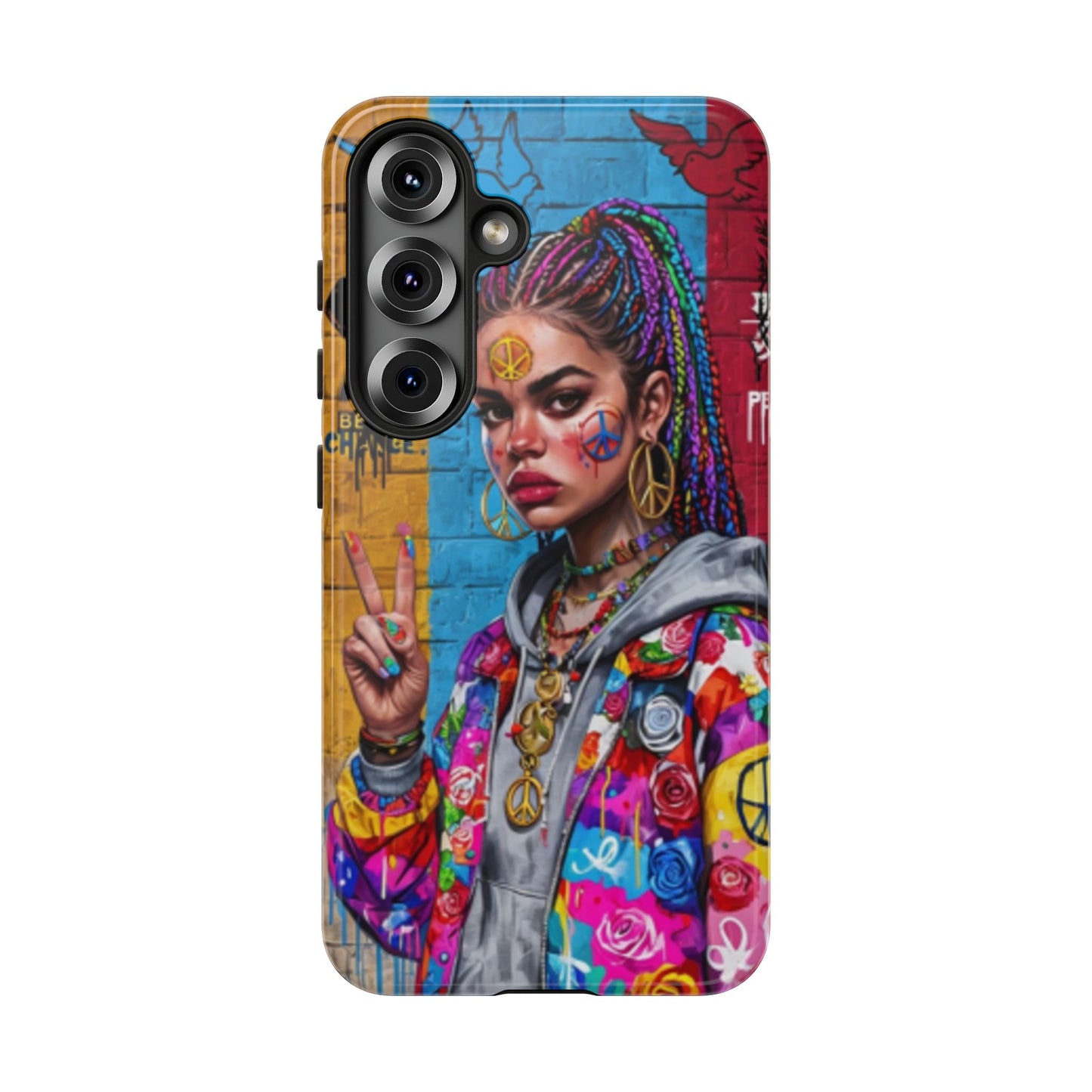 "Create Peace" Mobile Phone Case