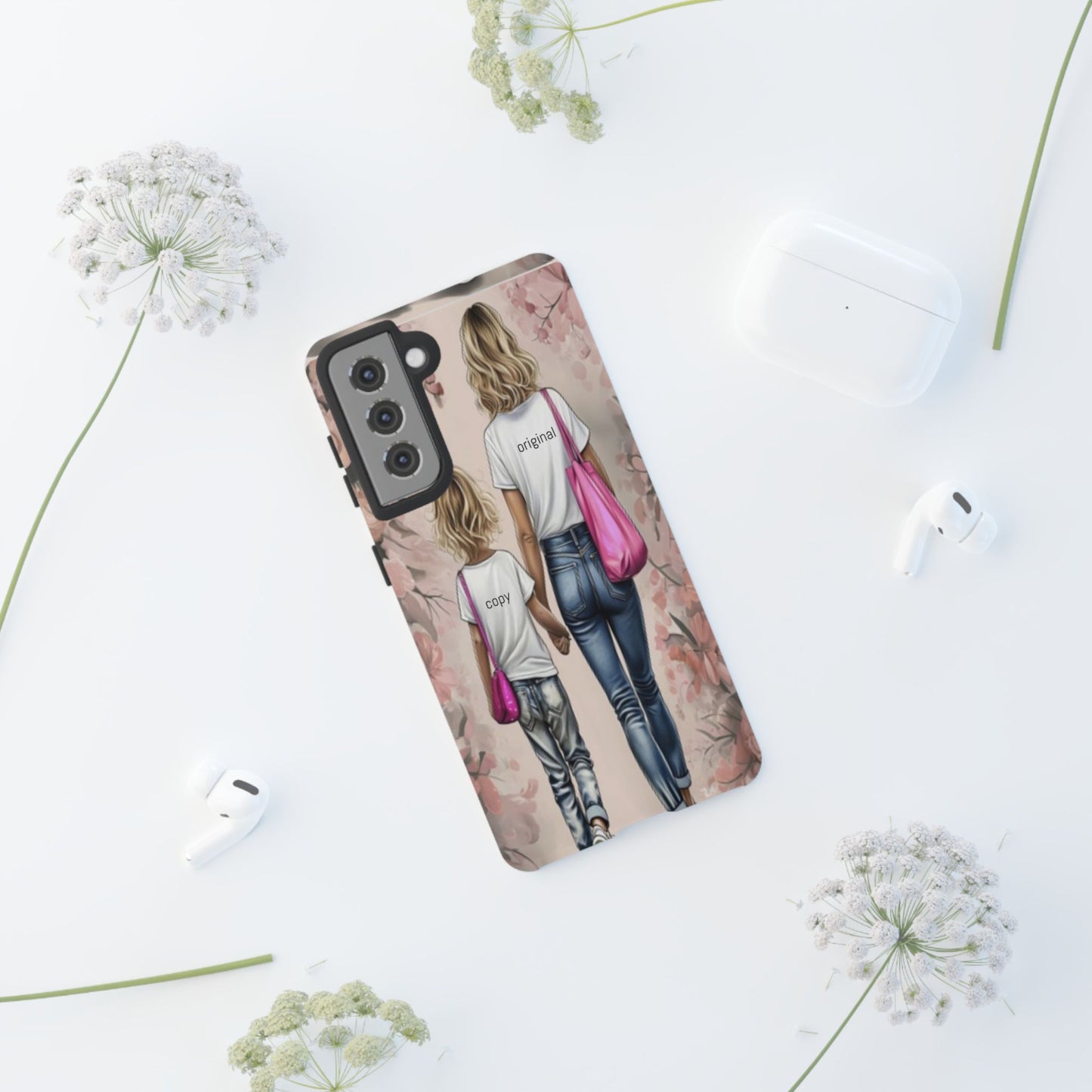 "Mother and Daughter" Mobile Phone Case