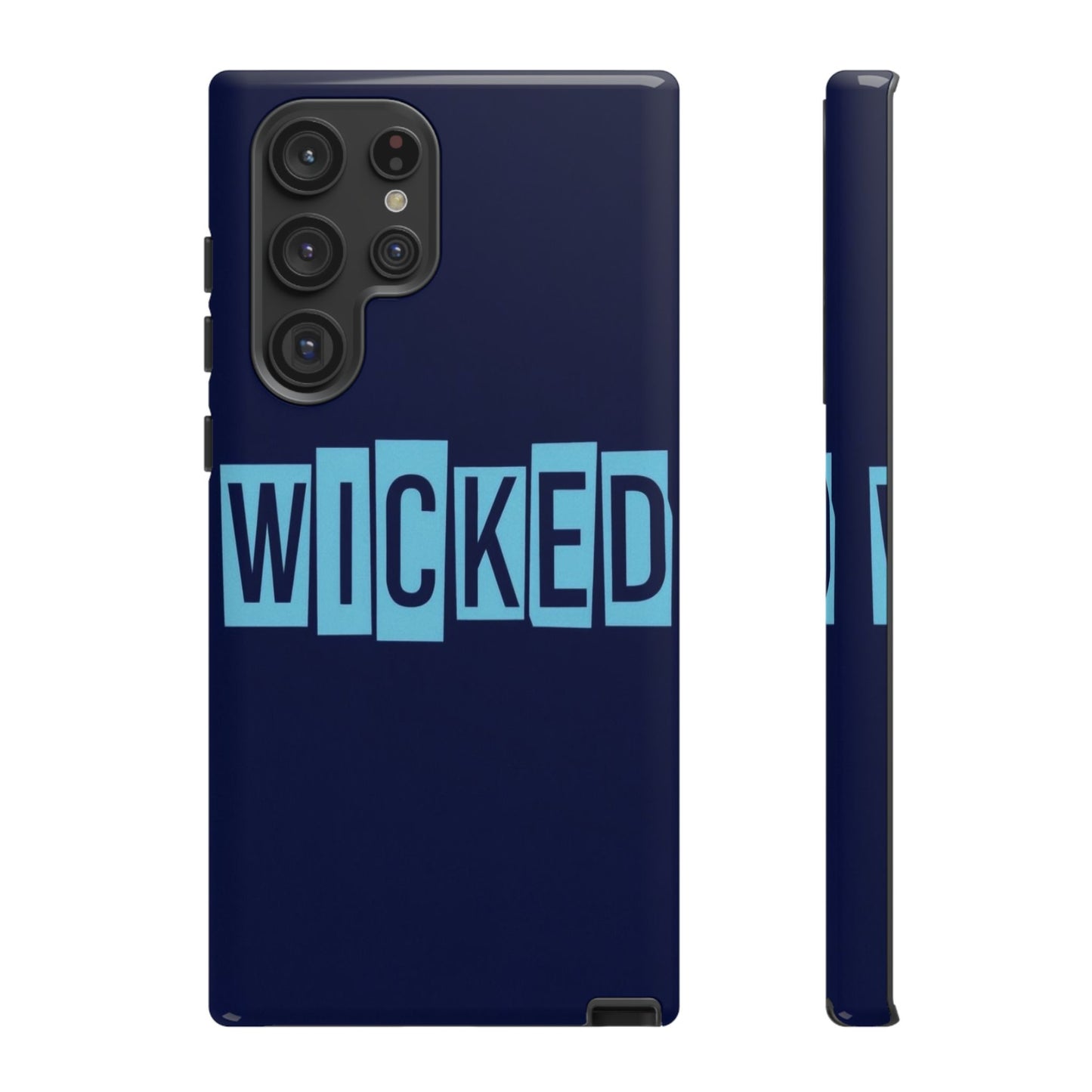 "Wicked" Mobile Phone Case (blue)