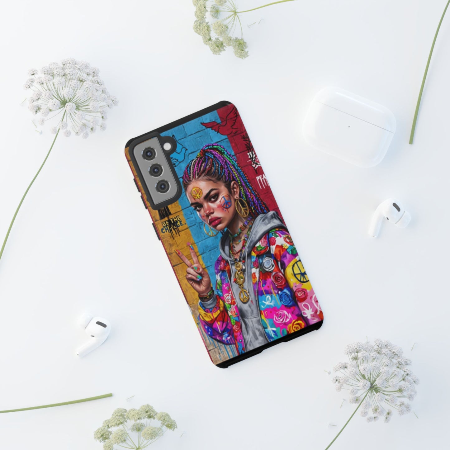 "Create Peace" Mobile Phone Case