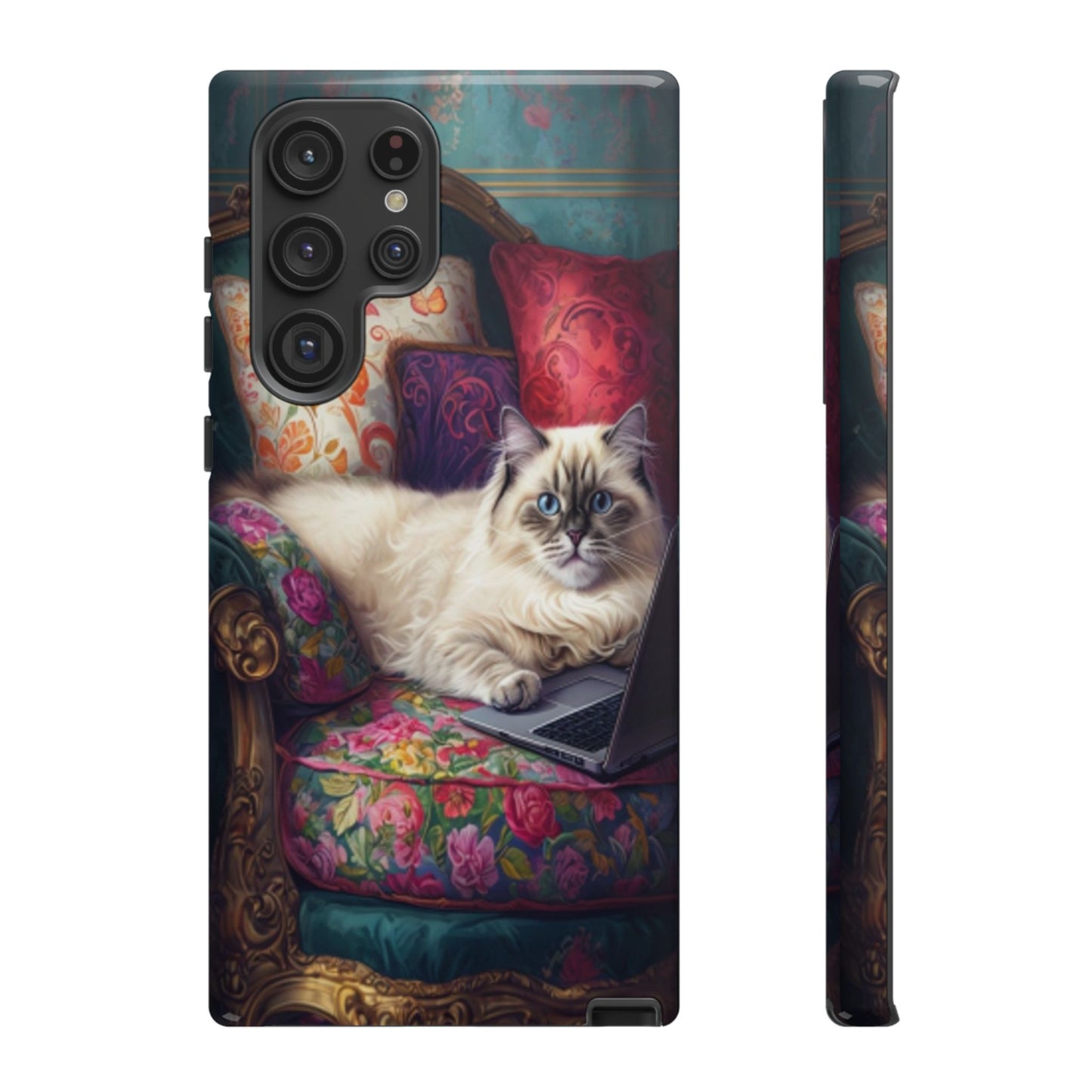 "Purr-sian Productivity" Mobile Phone Case