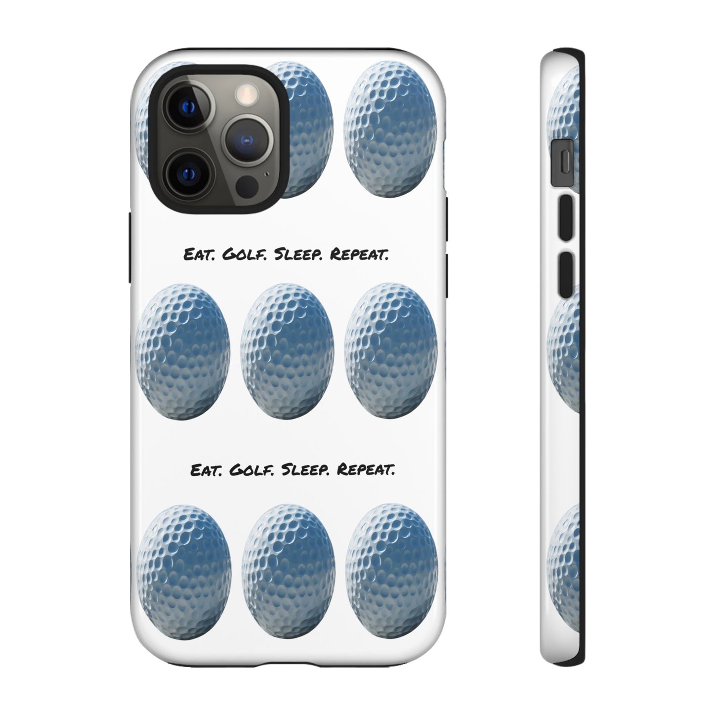 "Eat. Golf. Sleep. Repeat." Mobile Phone Case