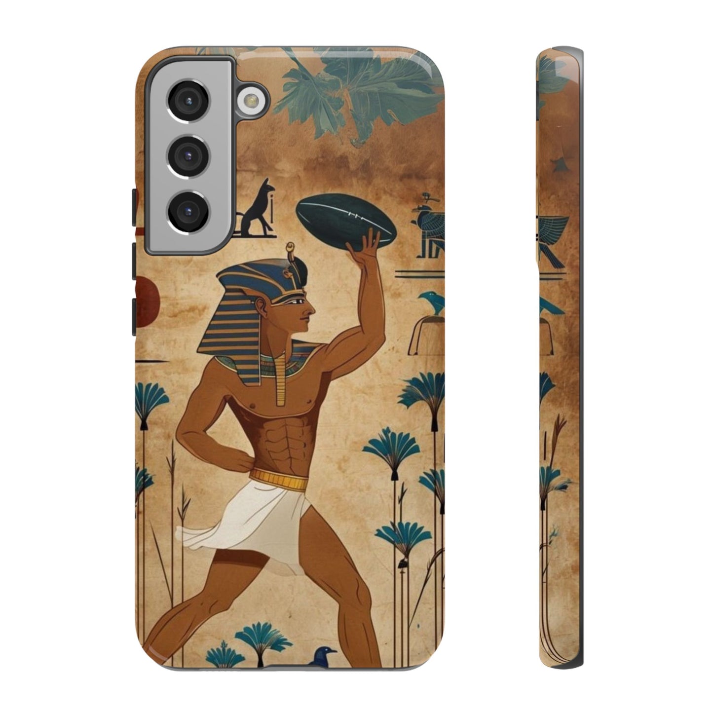 "Tutankhaman Takes the Pass" Mobile Phone Case