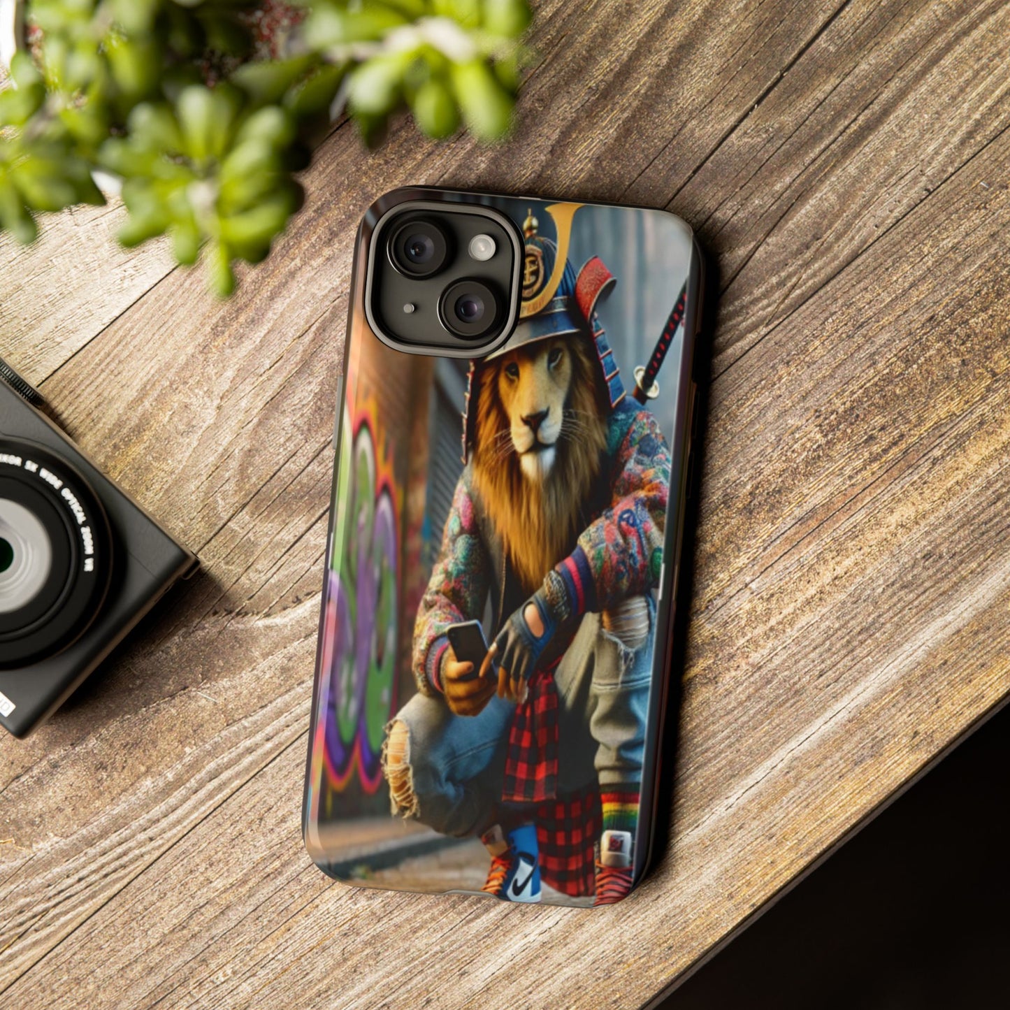 "King of the Concrete Jungle" Mobile Phone Case