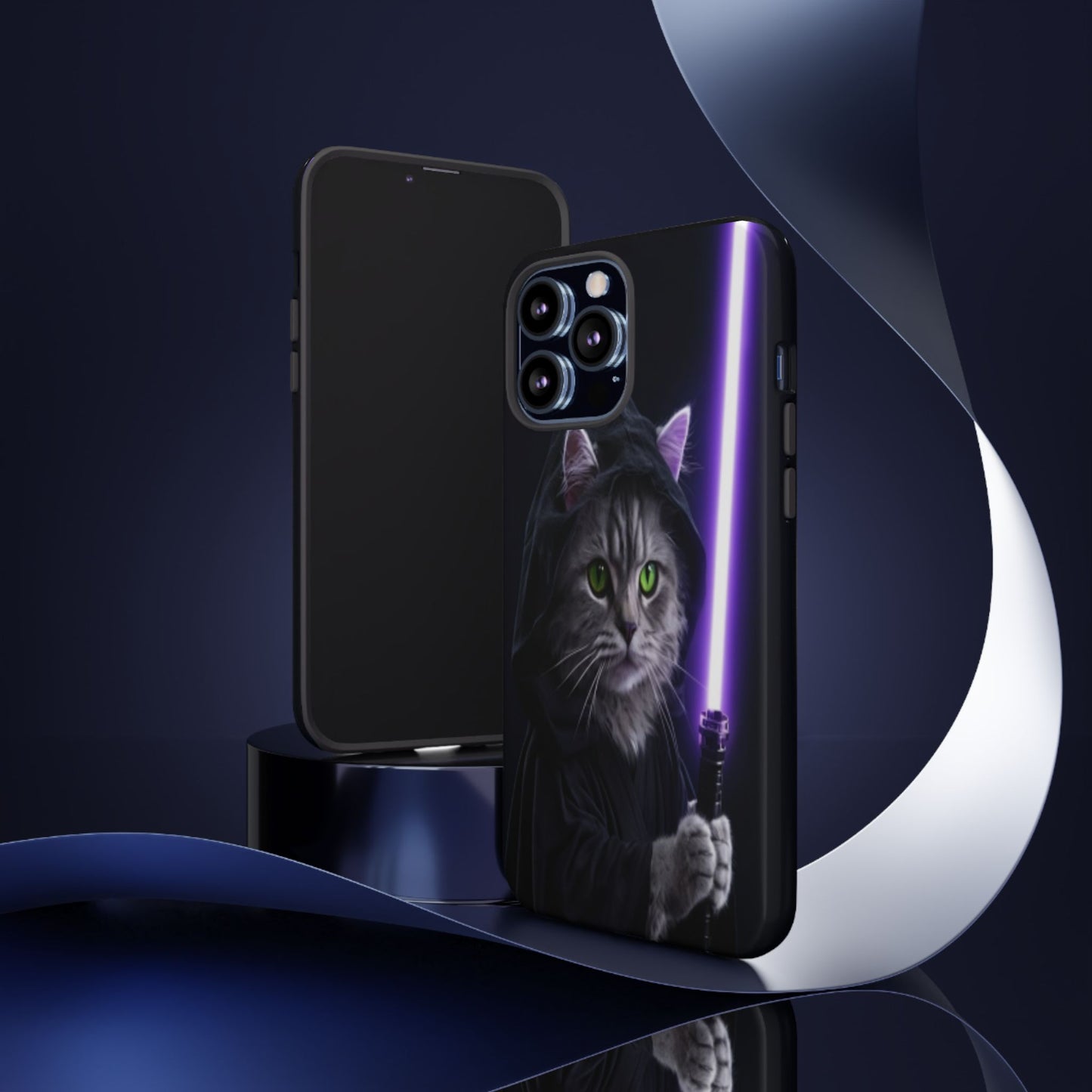 "Jedi Whisker" Mobile Phone Case (purple)