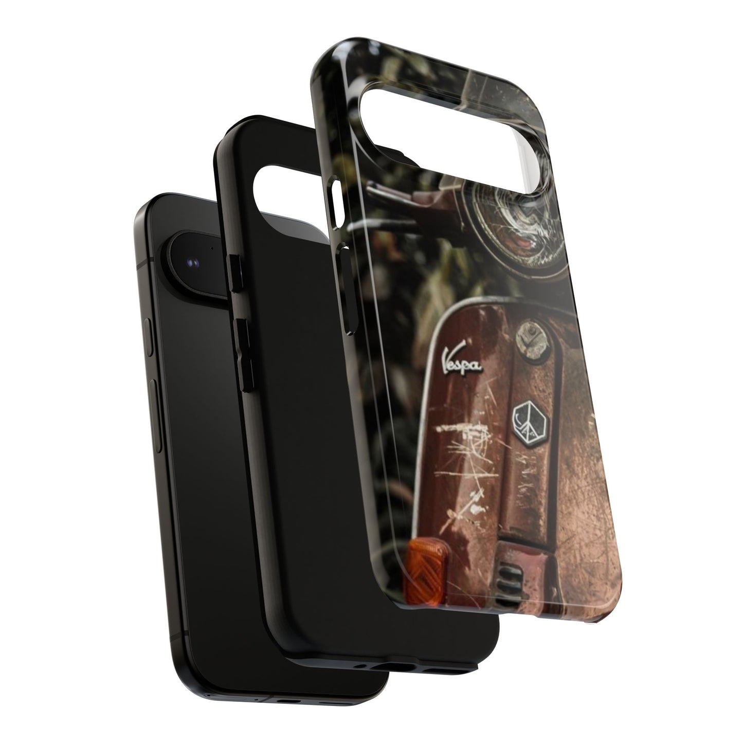 "Vespa. Old Soul, Full Tank" Mobile Phone Case