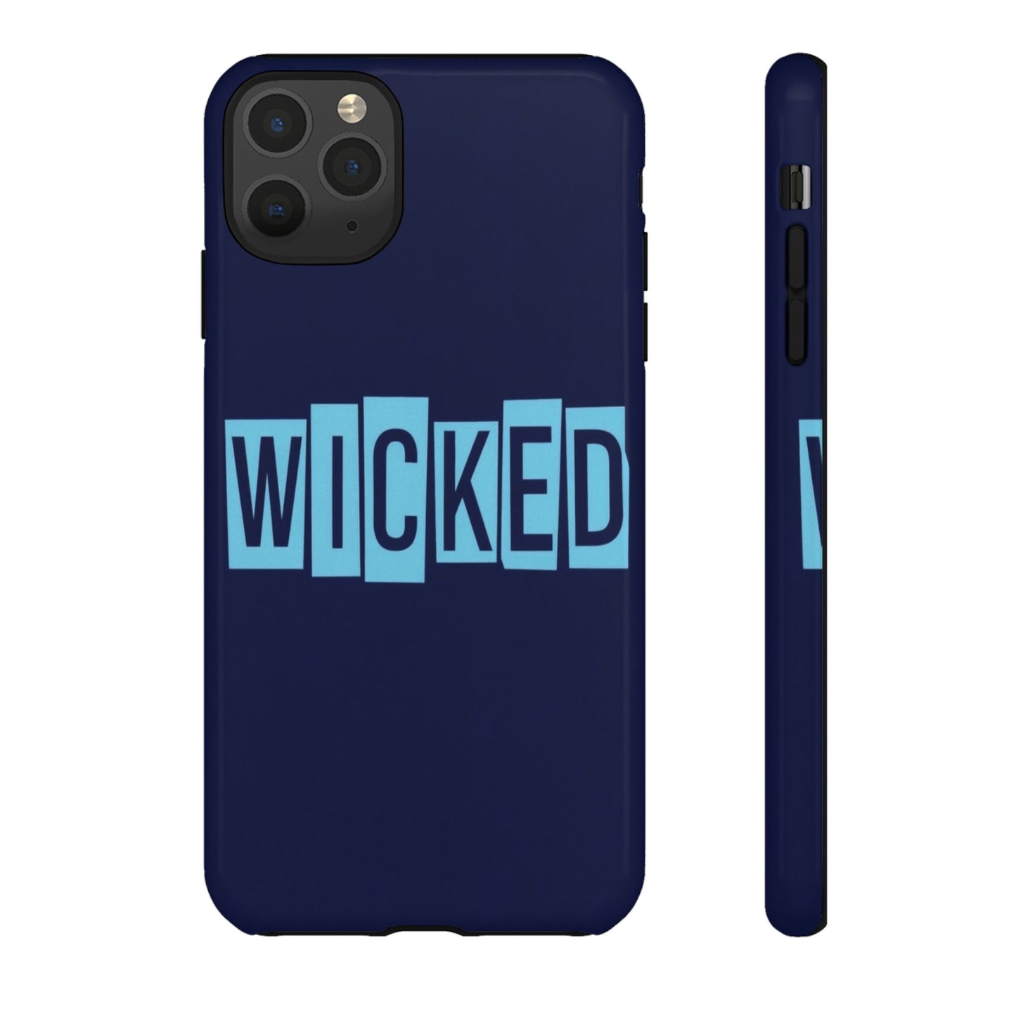 "Wicked" Mobile Phone Case (blue)