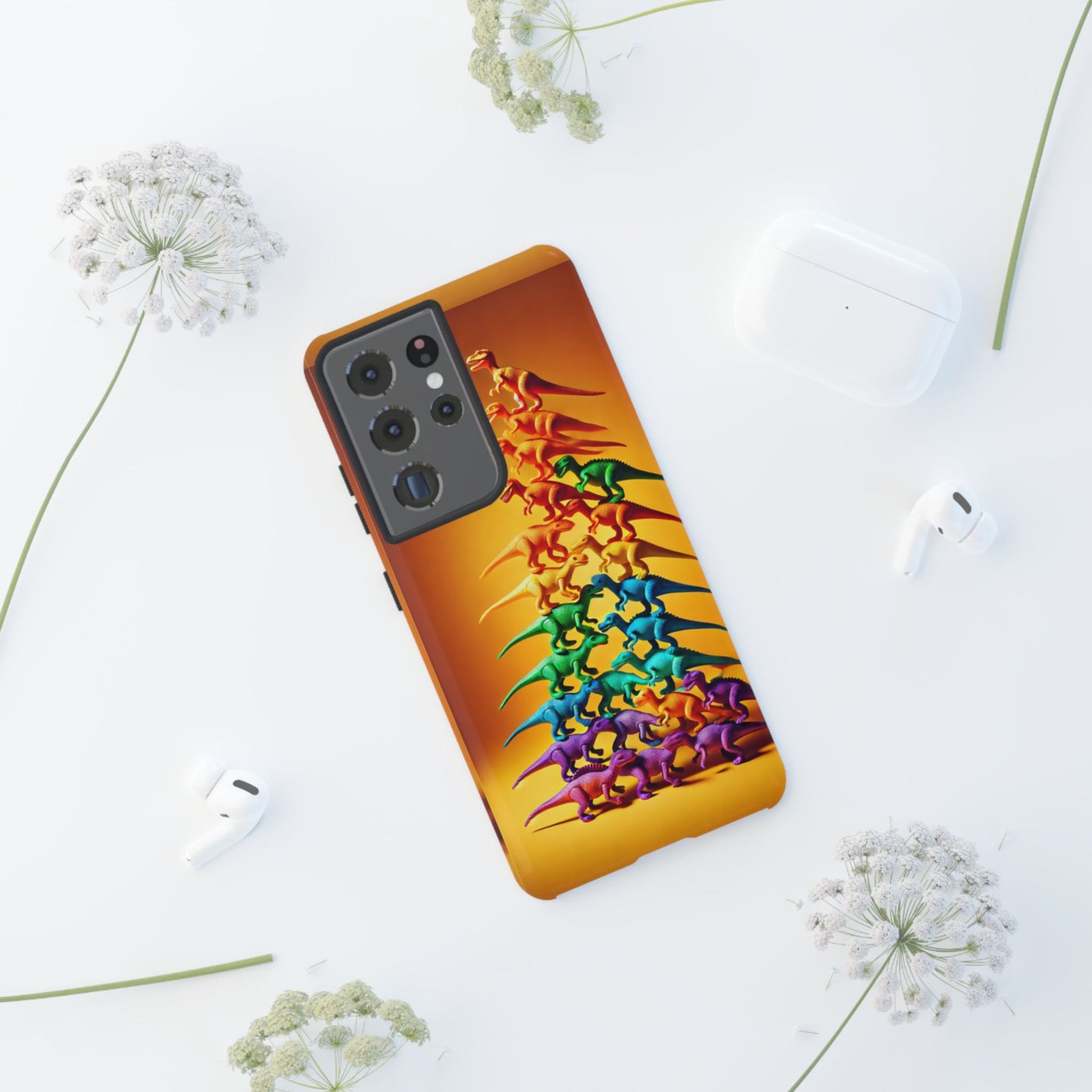 "Jurassic Glow-Up" Mobile Phone Case