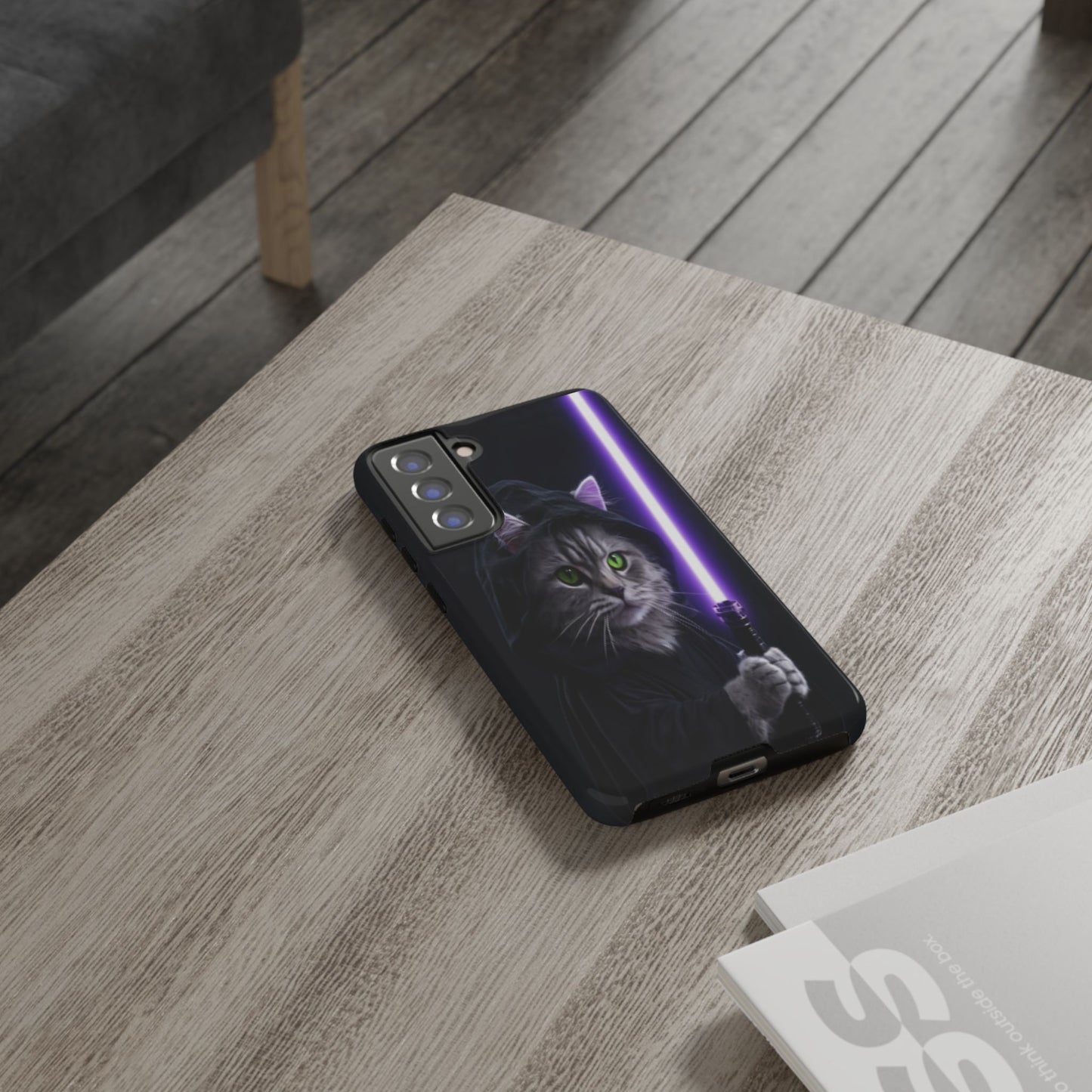 "Jedi Whisker" Mobile Phone Case (purple)