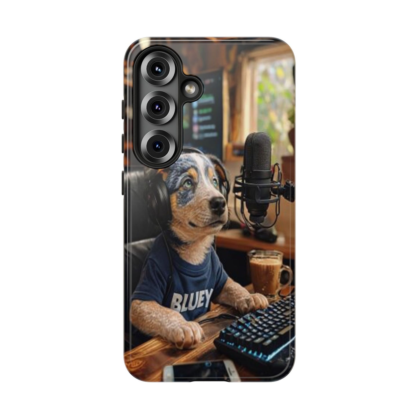 "Blue Heeler - a Tribute to Bluey" Mobile Phone Case