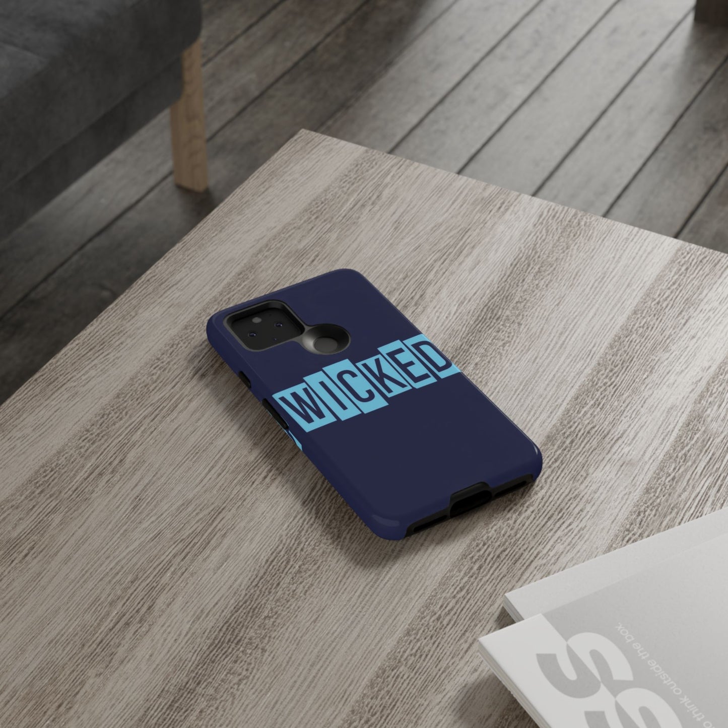 "Wicked" Mobile Phone Case (blue)