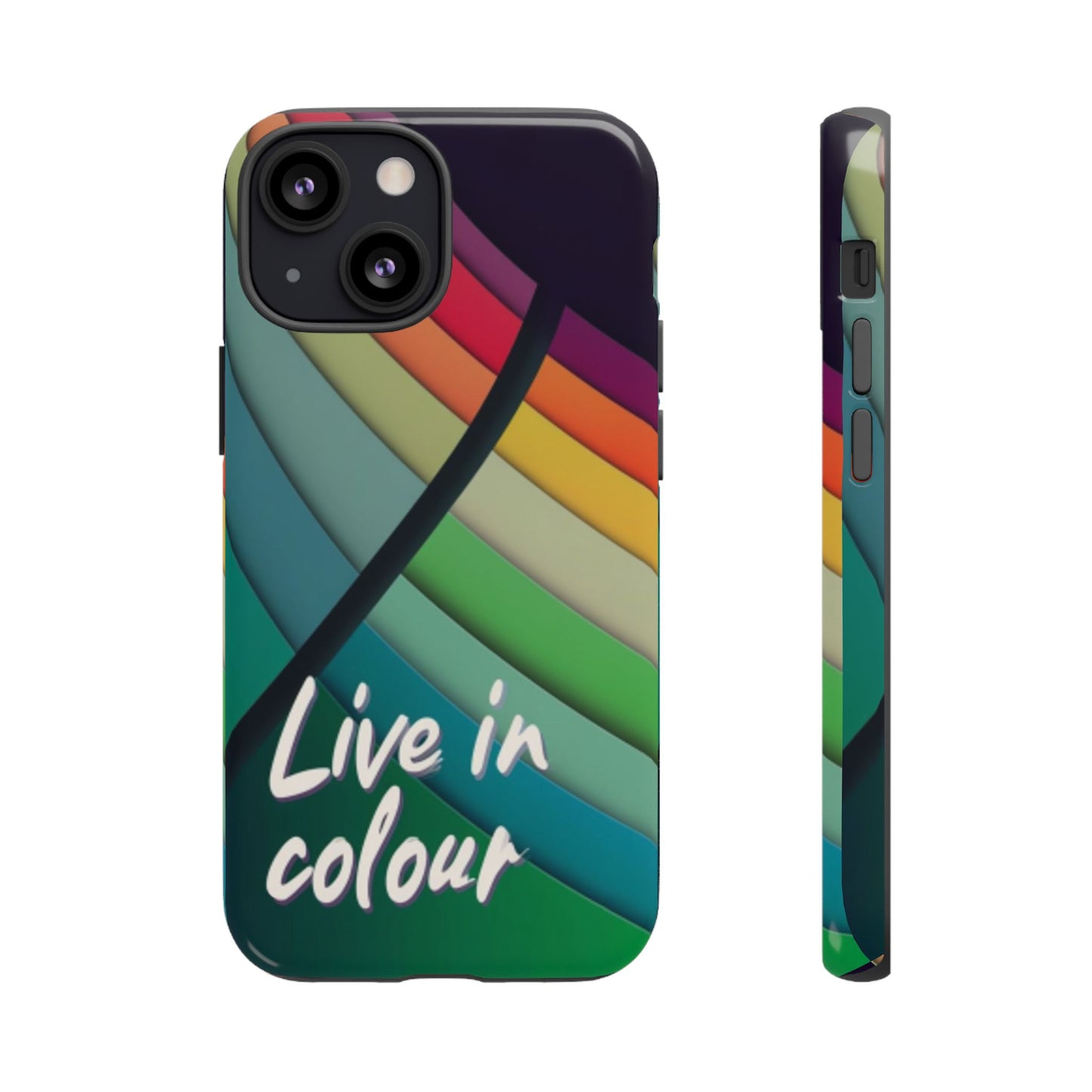 "Live in Colour" Mobile Phone Case