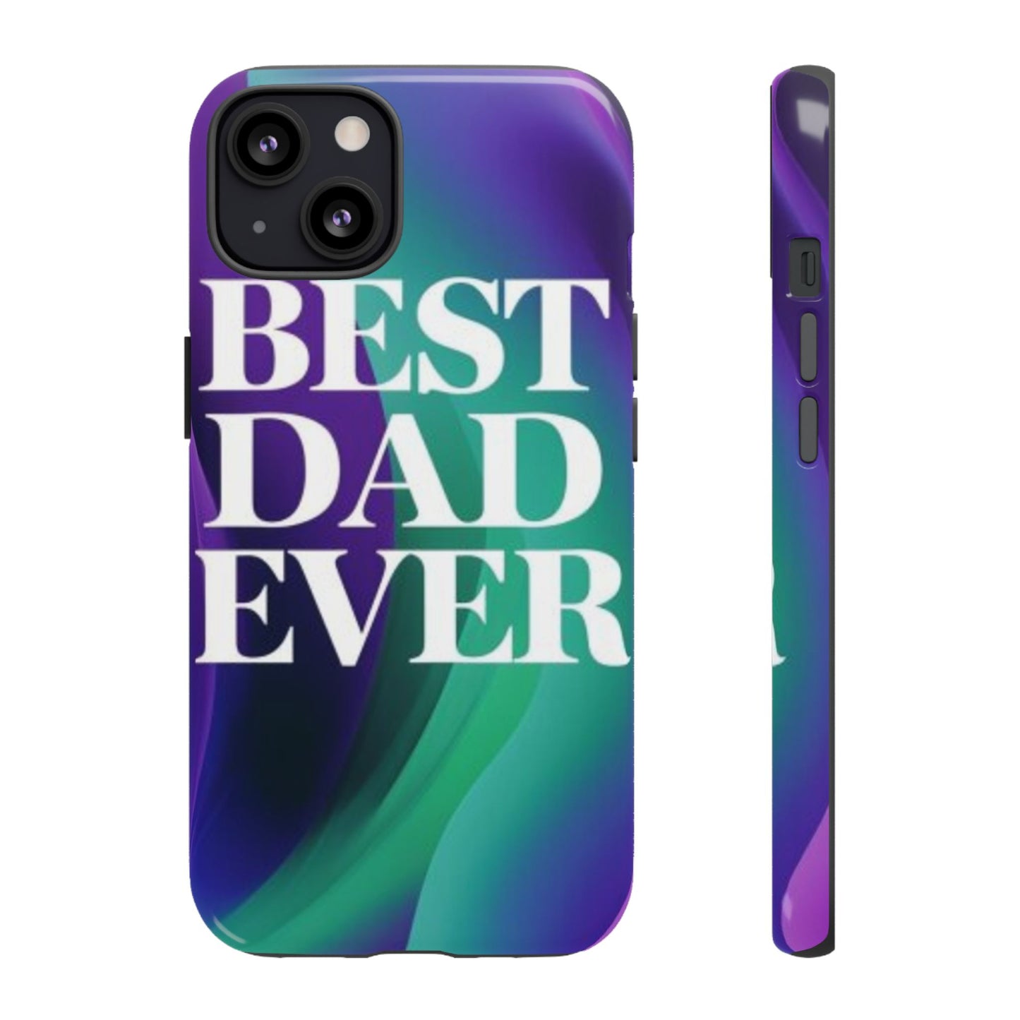 "Best Dad Ever" Mobile Phone Case (purple)