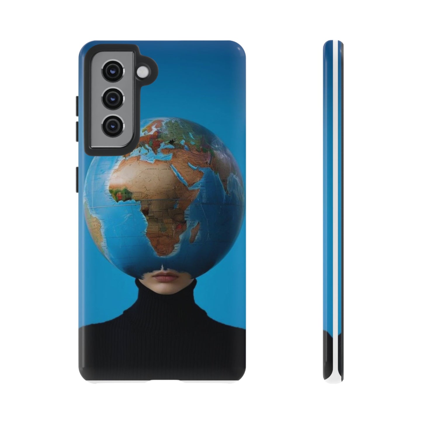 "She Who Carries the World" Mobile Phone Case