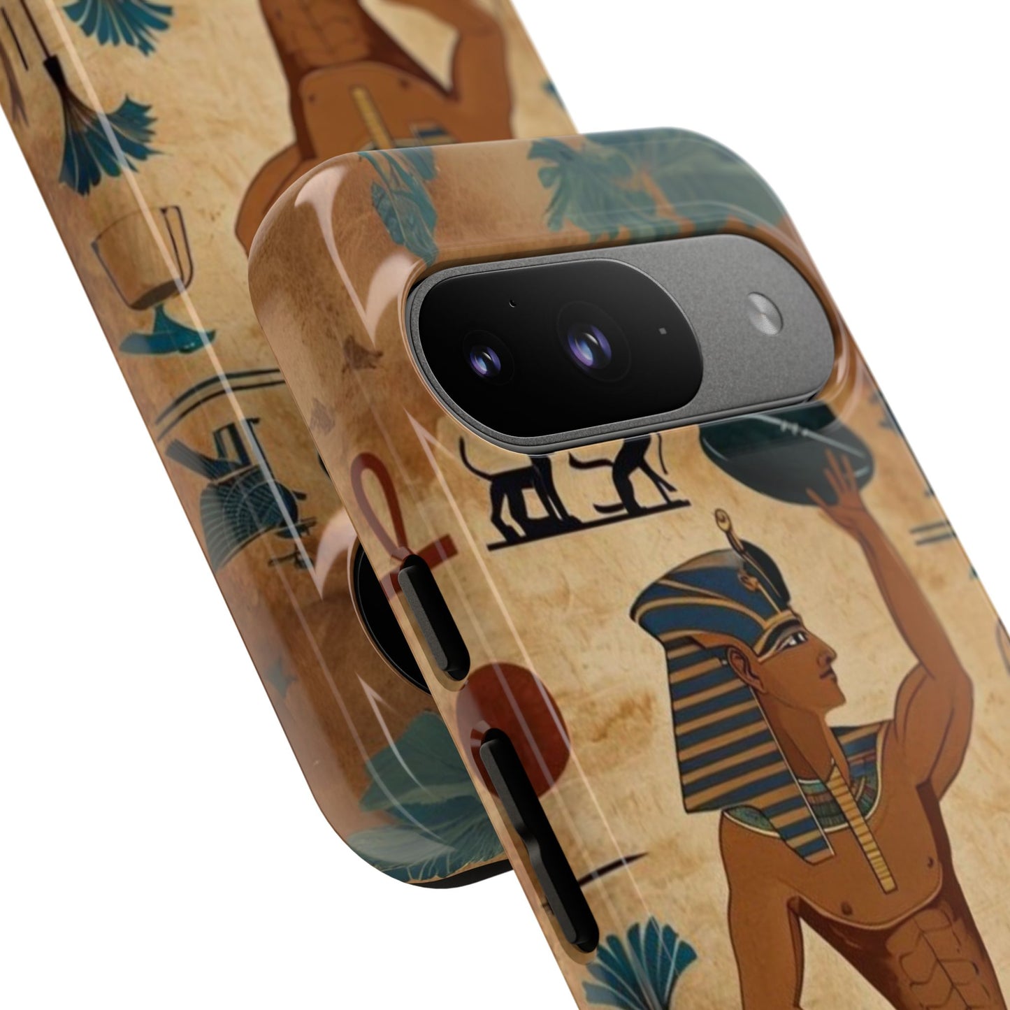 "Tutankhaman Takes the Pass" Mobile Phone Case