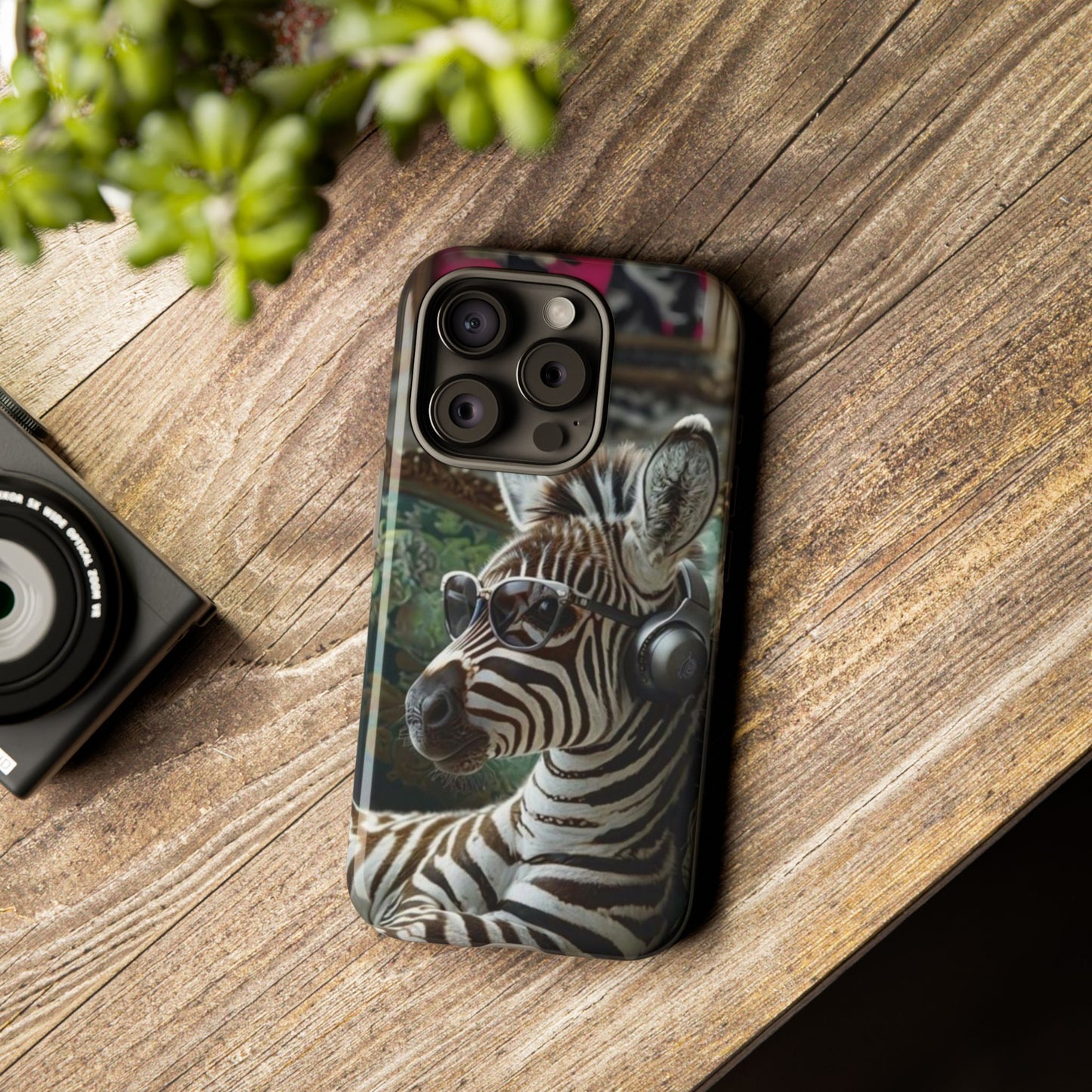 "Zebra Beats" Mobile Phone Case