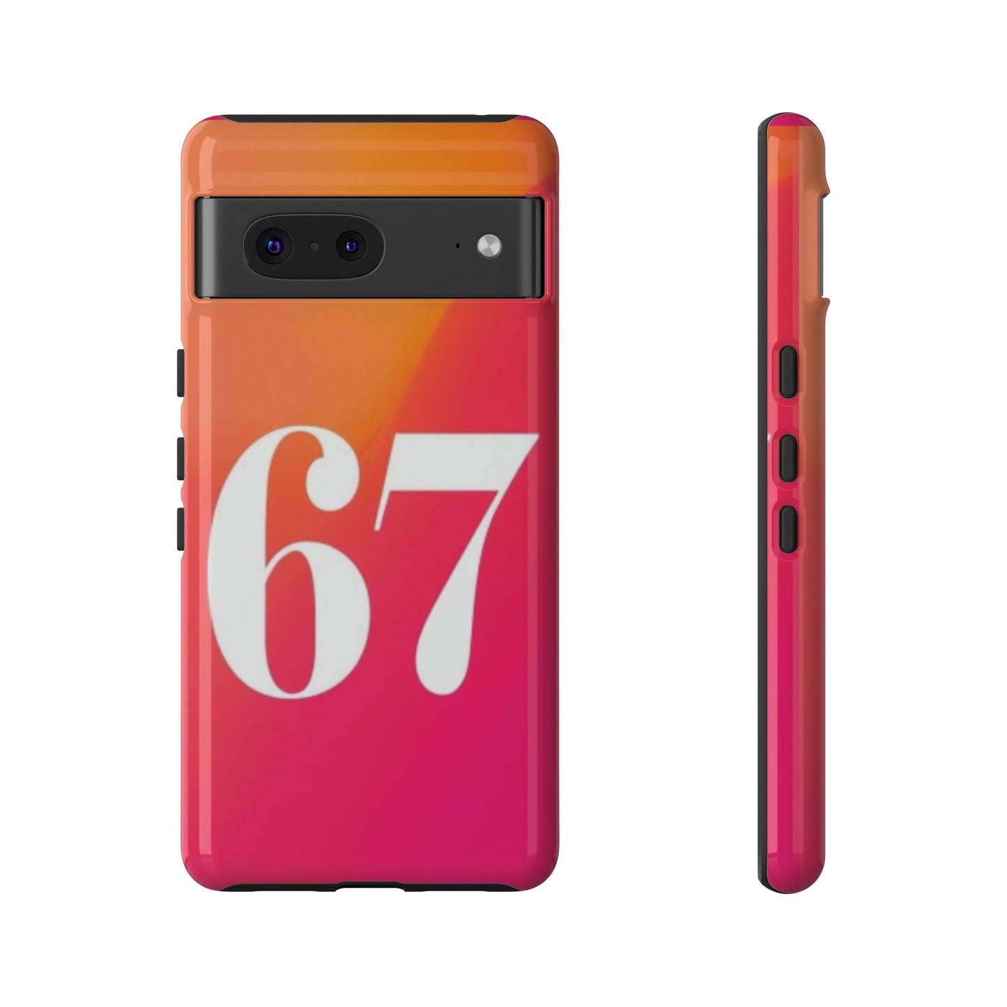 "67" Mobile Phone Case