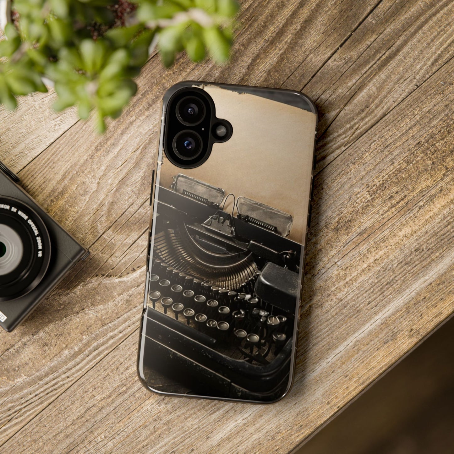 "Fade in. A Writer at the Cusp of Genius" Mobile Phone Case