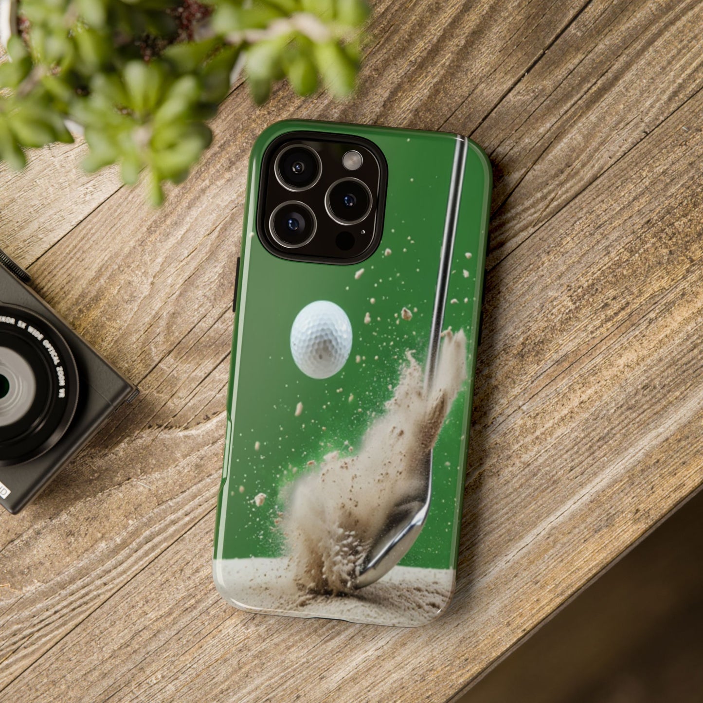 "Bunker Shot" Mobile Phone Case (light green)