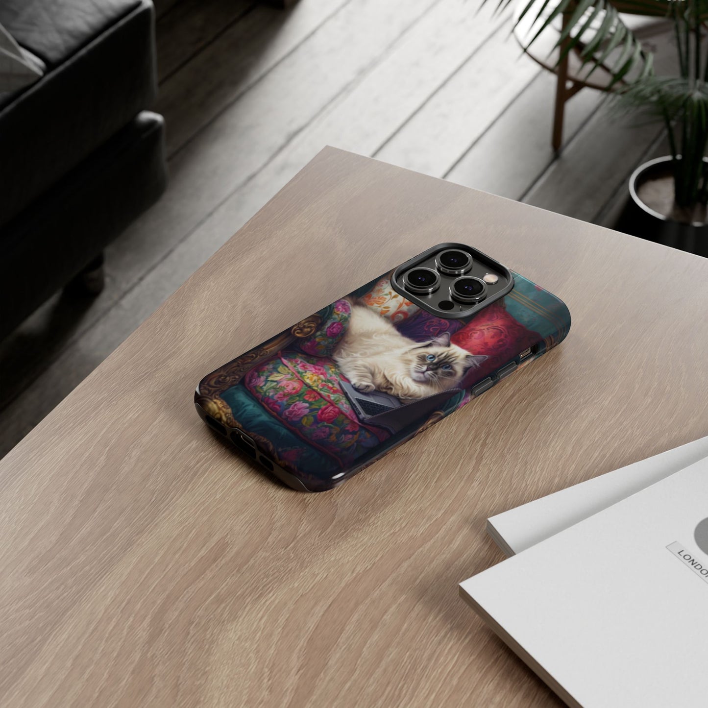 "Purr-sian Productivity" Mobile Phone Case