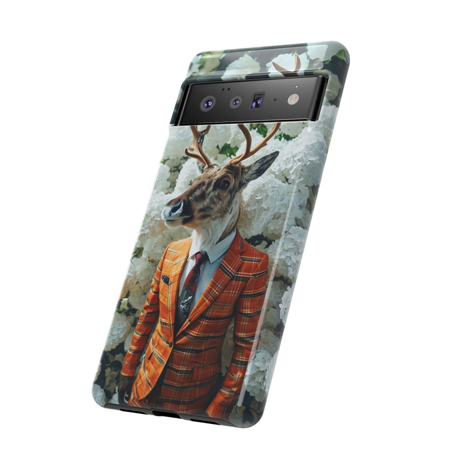 "The Stag" Mobile Phone Case (orange)