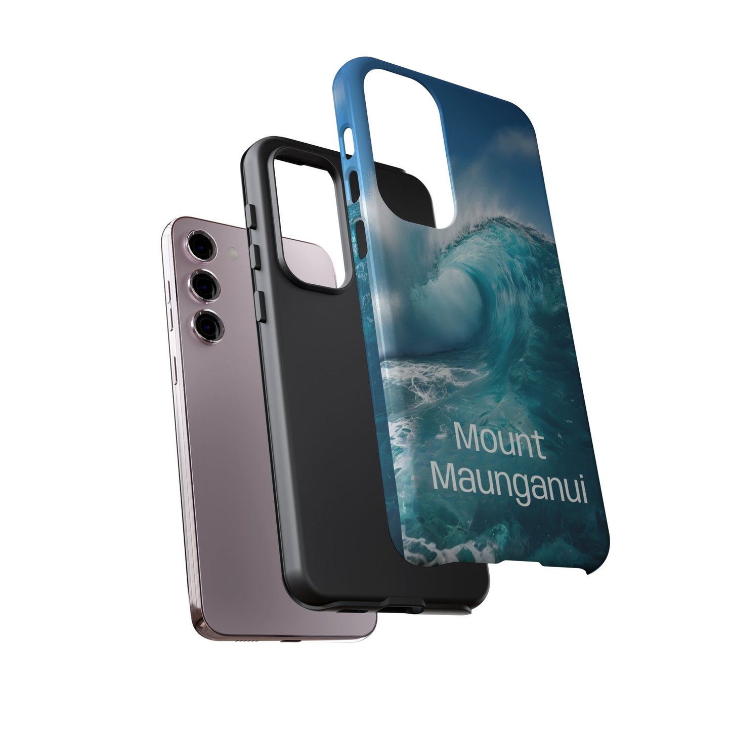 "Mount Maunganui" Mobile Phone Case (green)