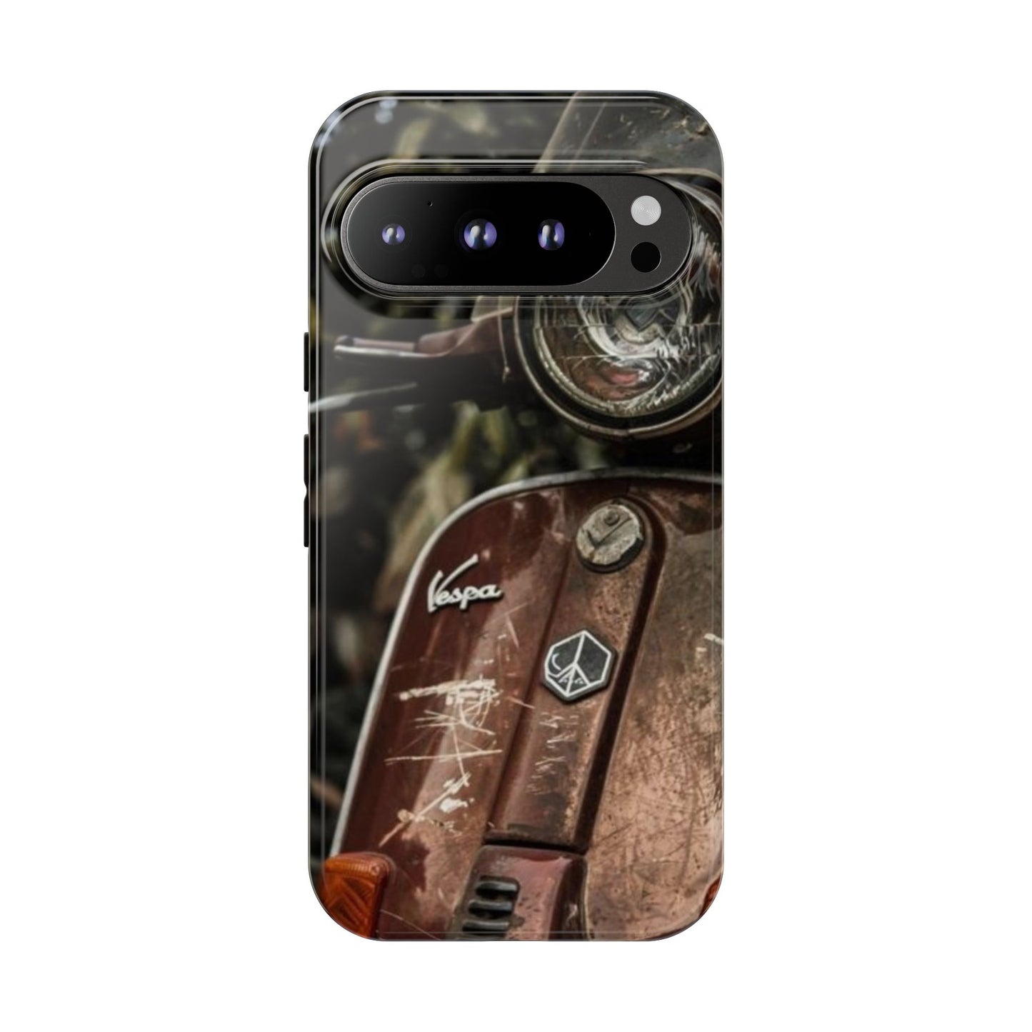 "Vespa. Old Soul, Full Tank" Mobile Phone Case
