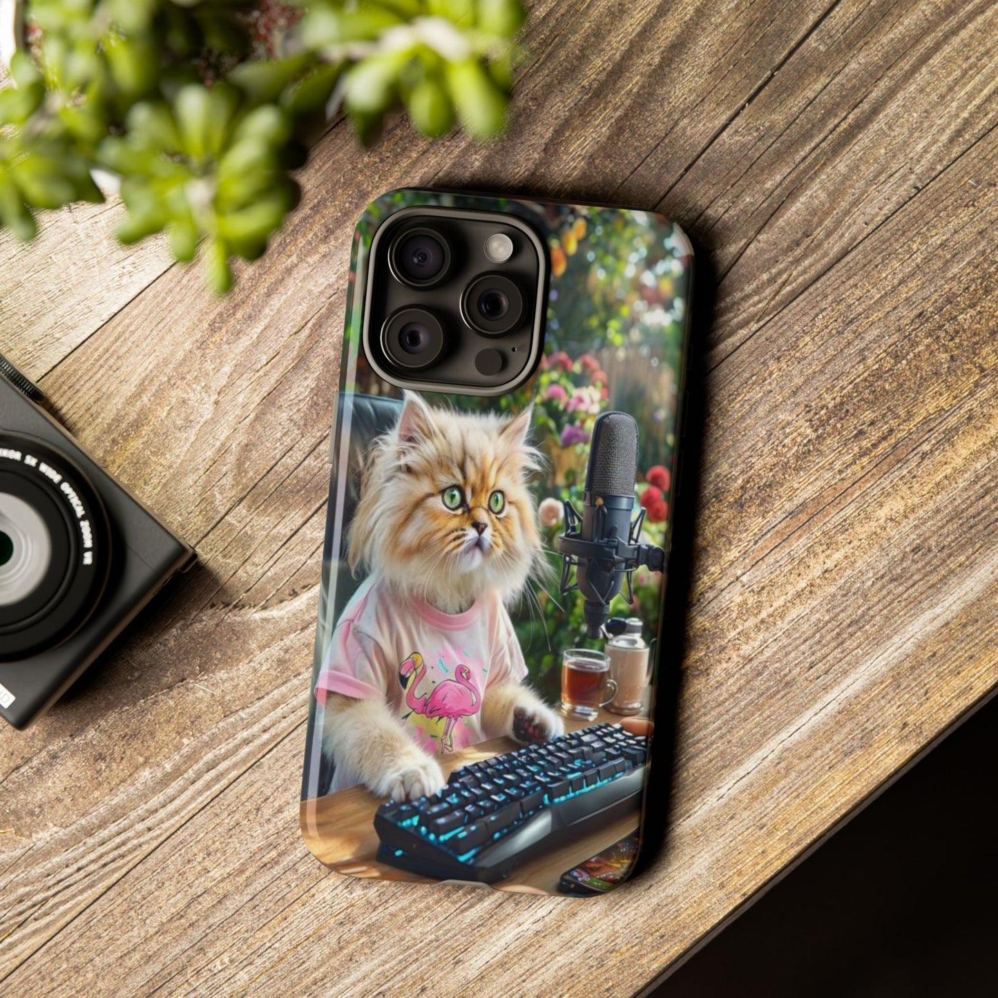 "Fluff and Focus" Mobile Phone Case