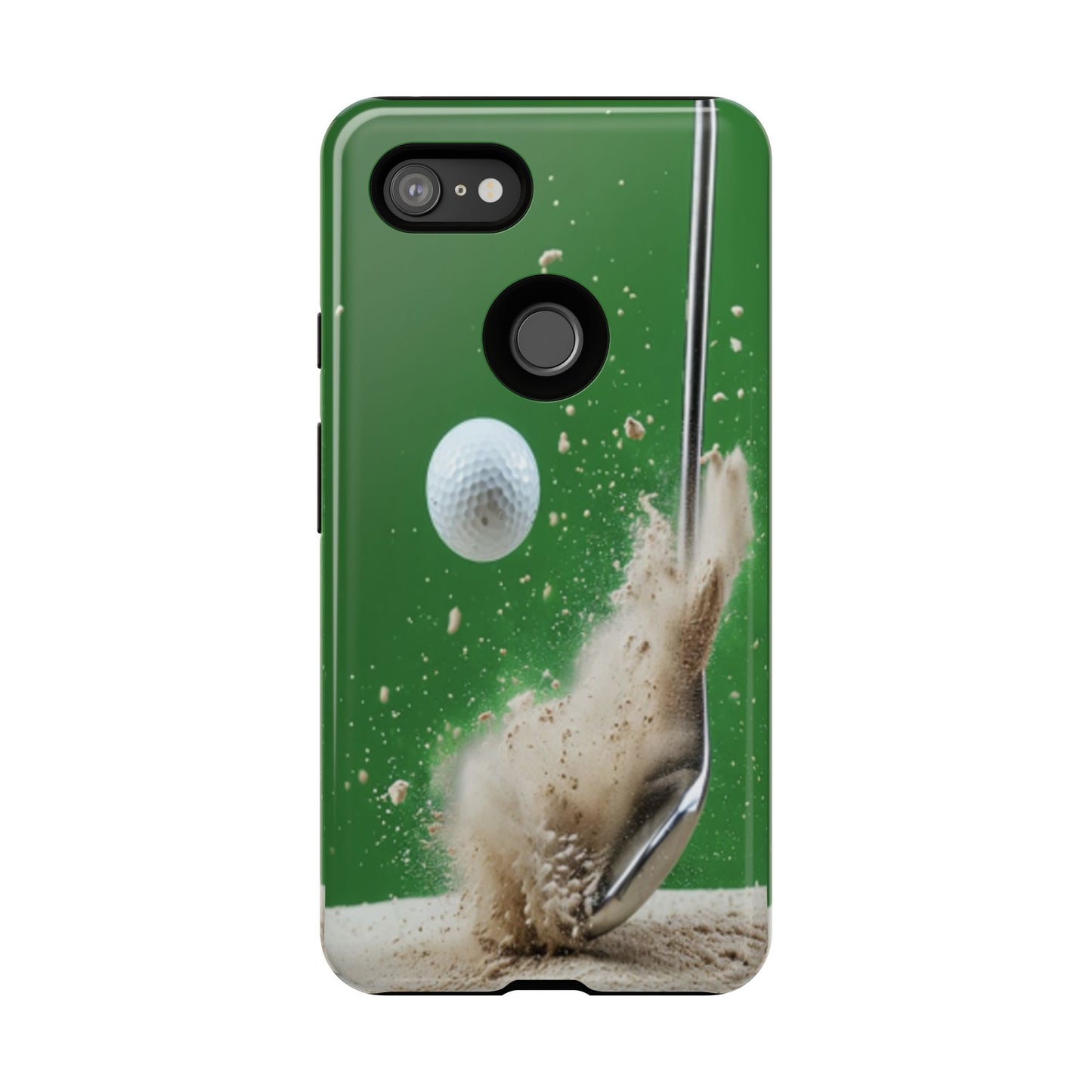 "Bunker Shot" Mobile Phone Case (light green)