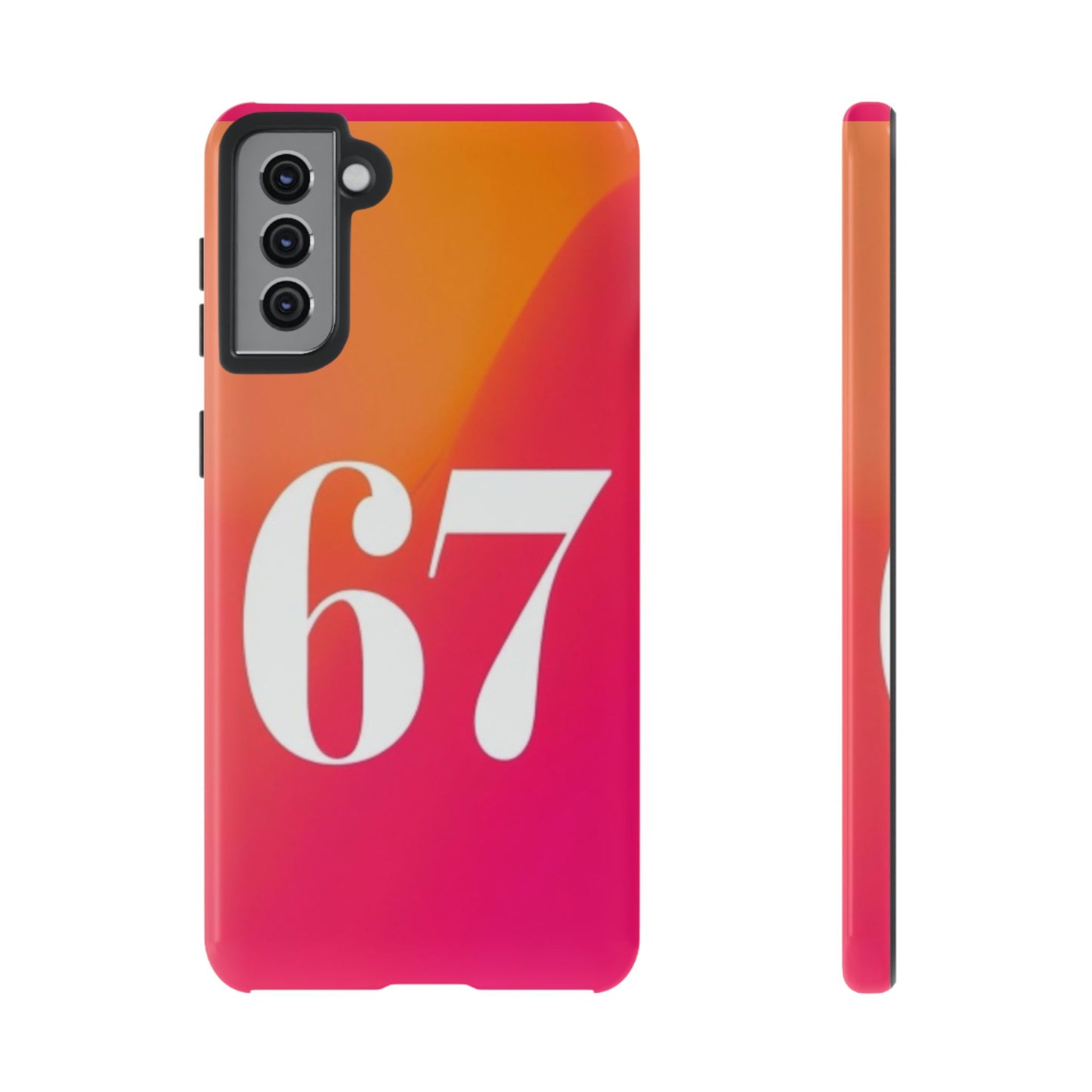 "67" Mobile Phone Case