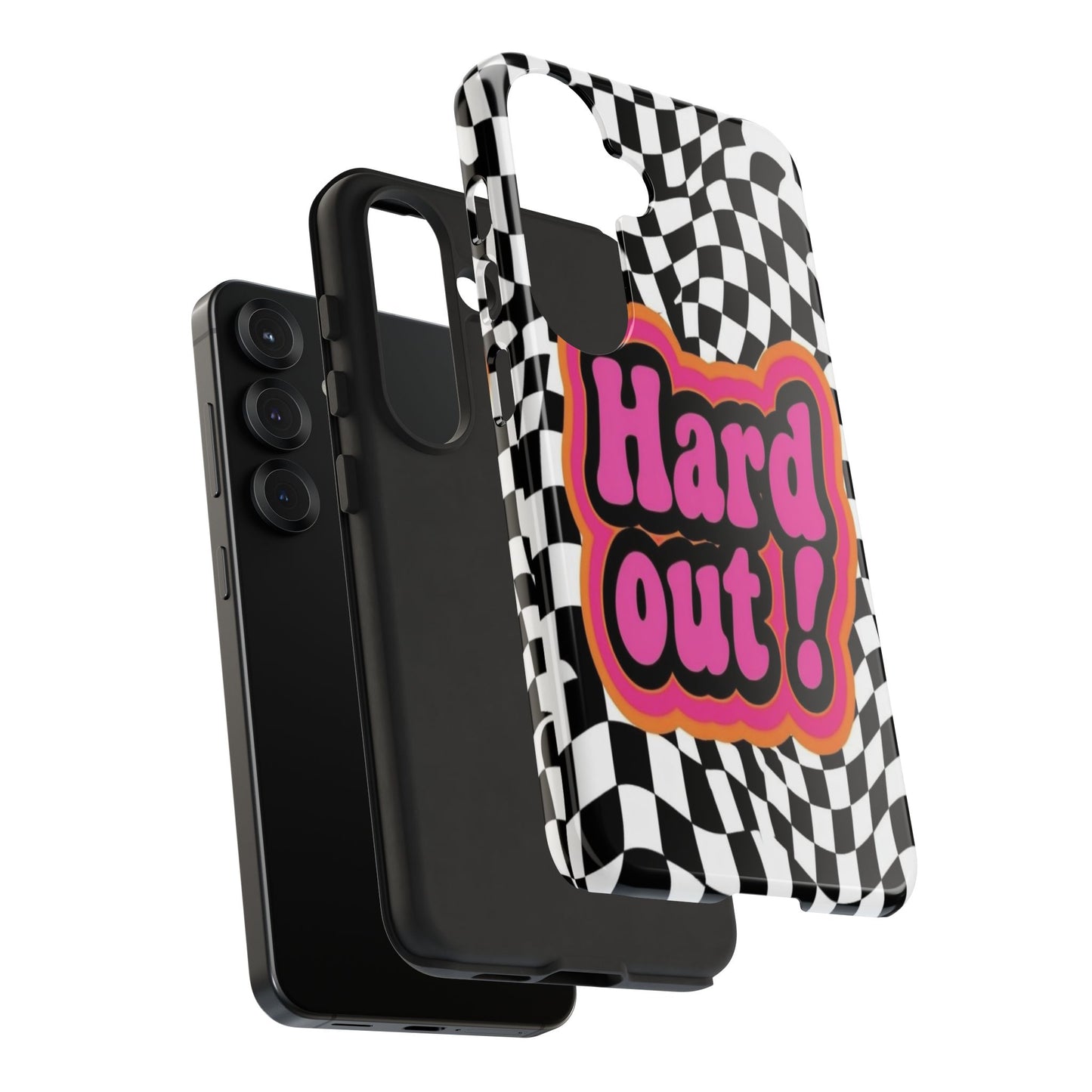 "Hard Out" Mobile Phone Case (pink)