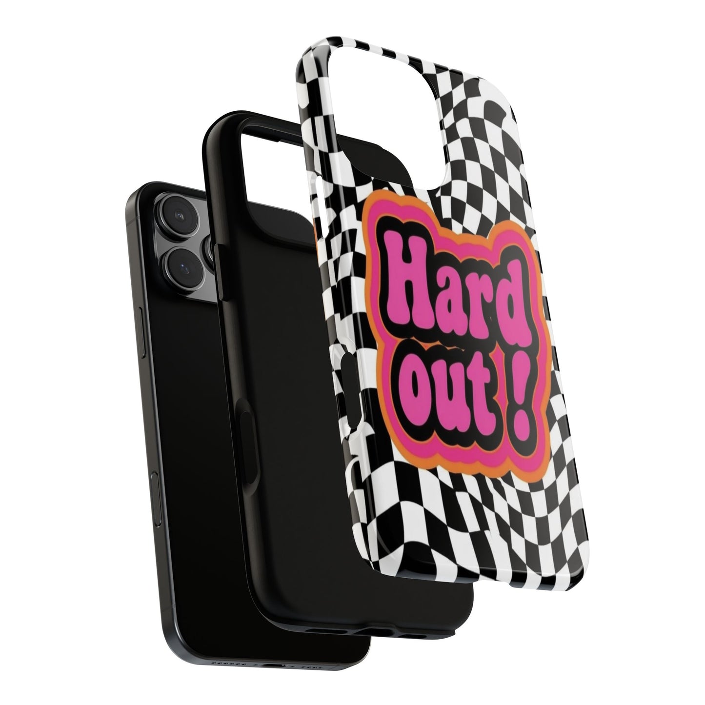 "Hard Out" Mobile Phone Case (pink)