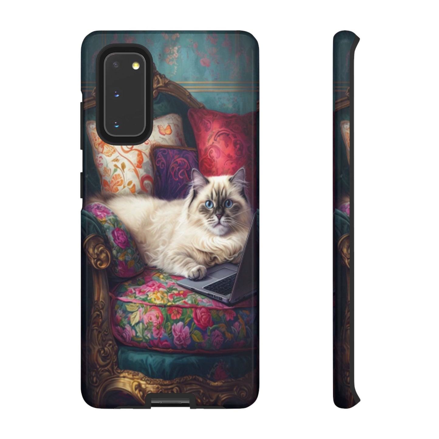 "Purr-sian Productivity" Mobile Phone Case