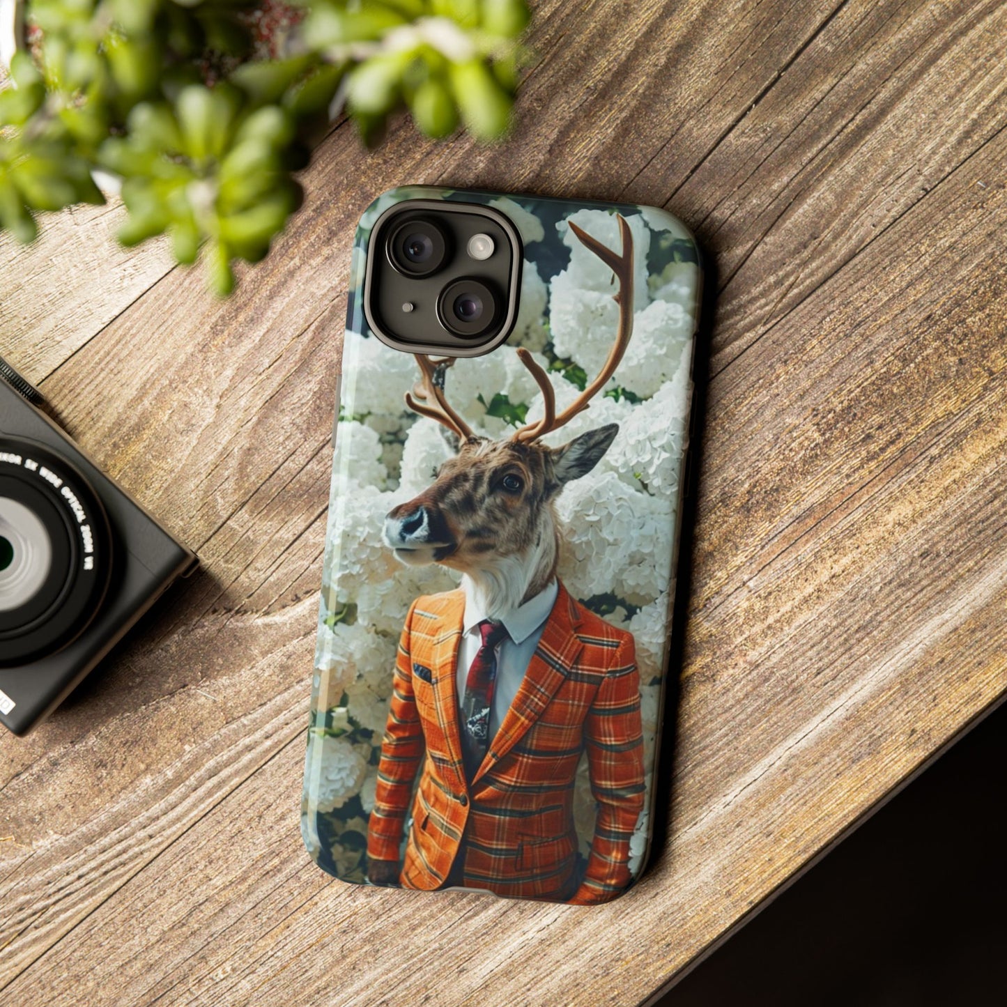 "The Stag" Mobile Phone Case (orange)