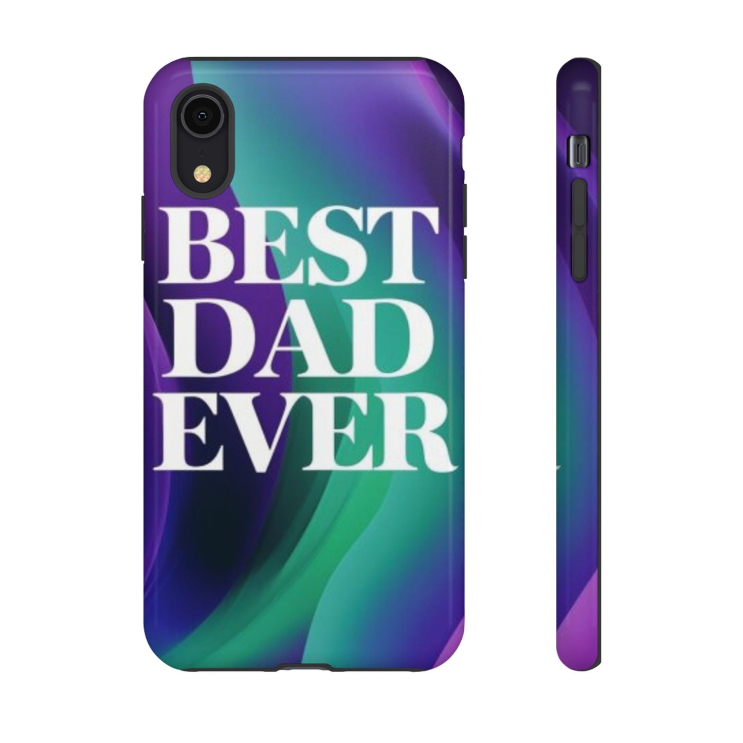 "Best Dad Ever" Mobile Phone Case (purple)