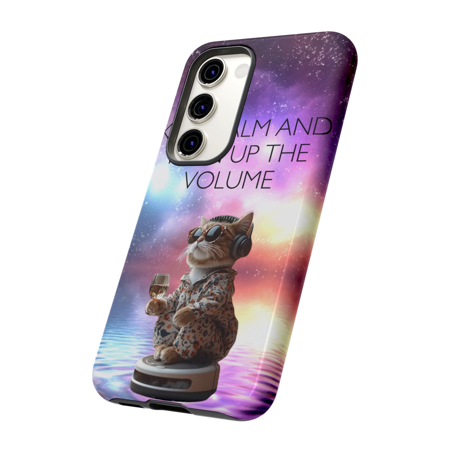 "Keep calm and turn up the Volume" Mobile Phone Case (mix)