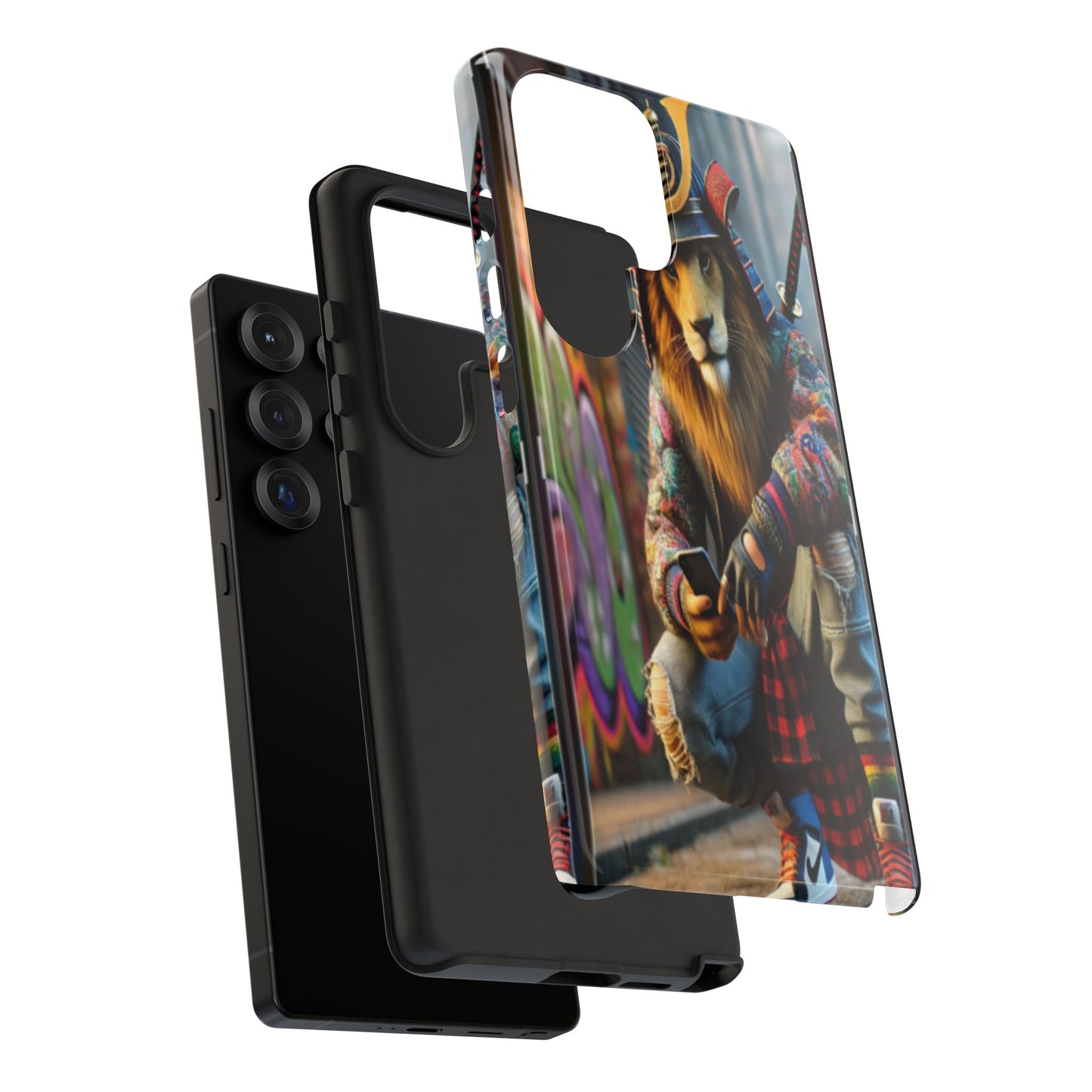 "King of the Concrete Jungle" Mobile Phone Case
