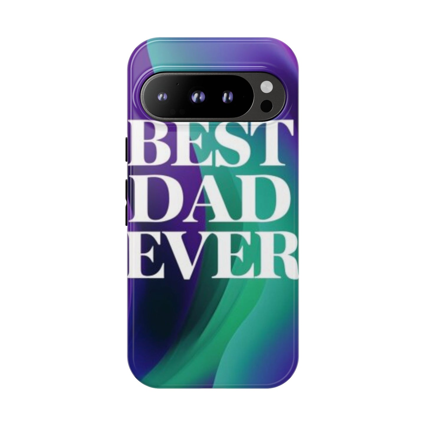 "Best Dad Ever" Mobile Phone Case (purple)