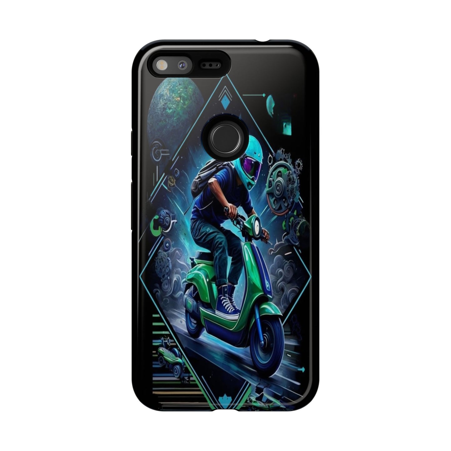 "Scooter Adventure" Mobile Phone Case