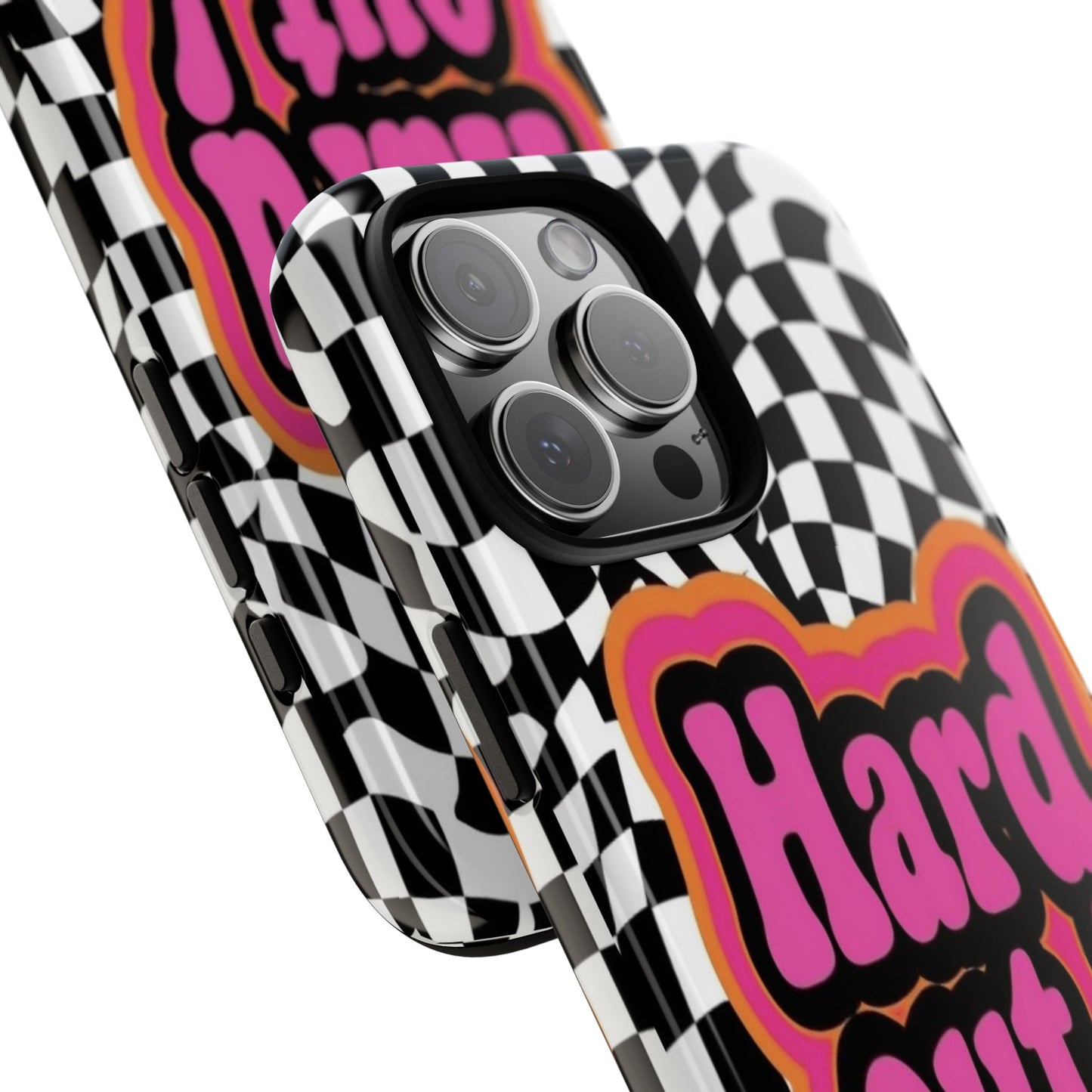 "Hard Out" Mobile Phone Case (pink)