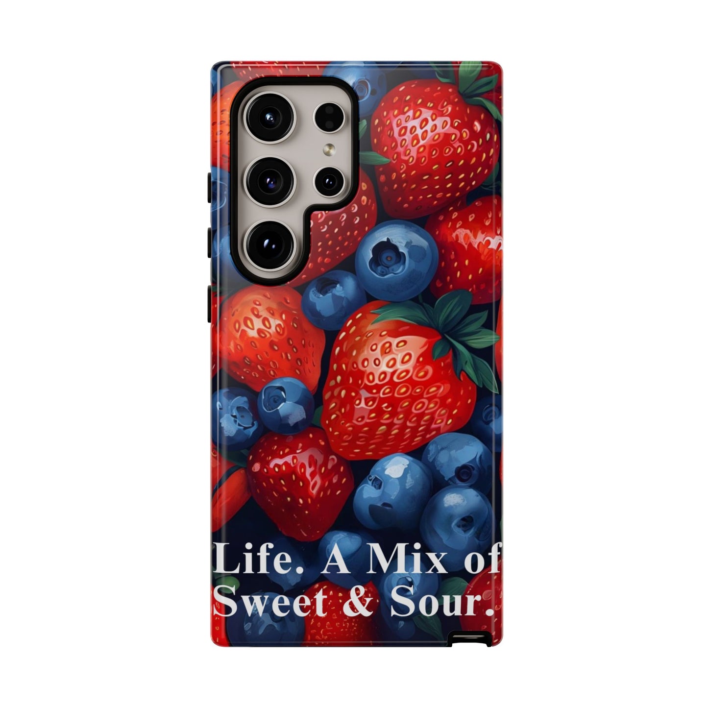 "Life. A Mix of Sweet and Sour" Mobile Phone Case