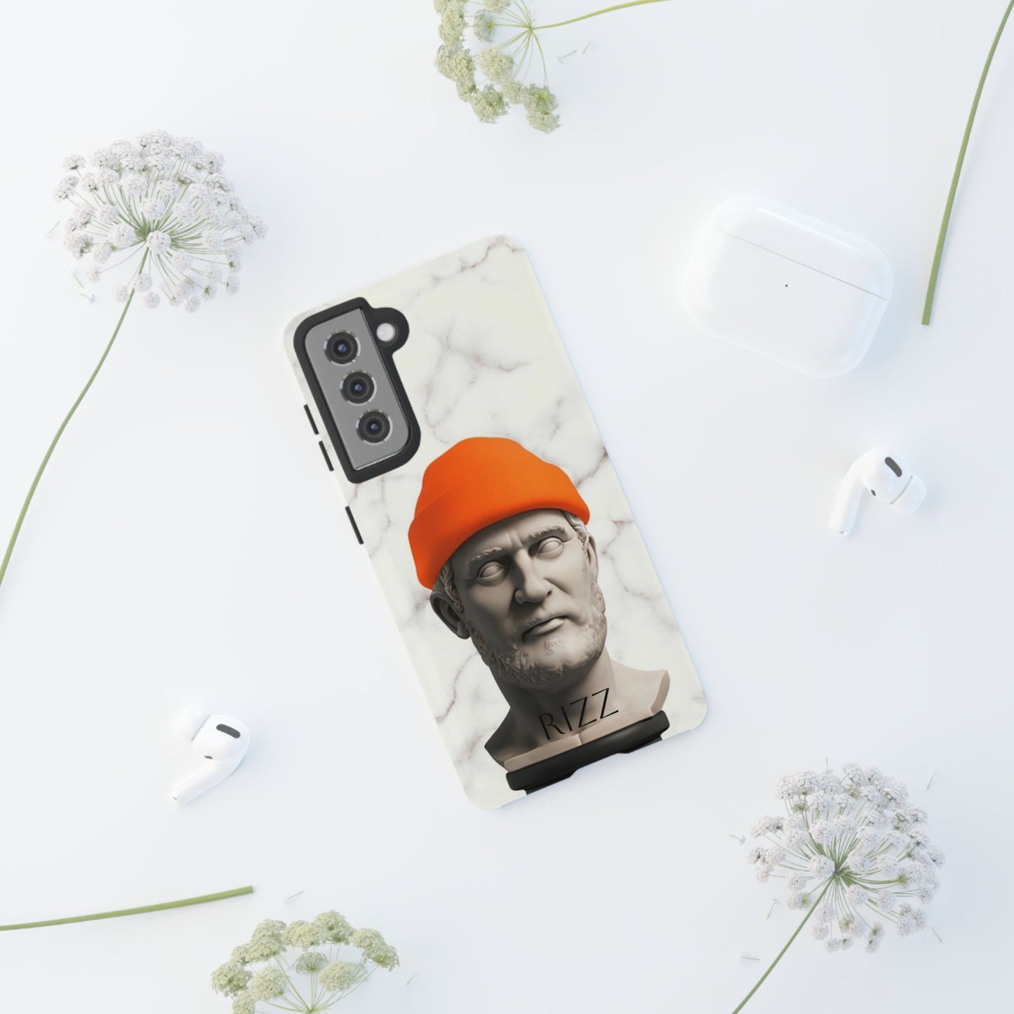 "Rizz in Marble" Mobile Phone Case