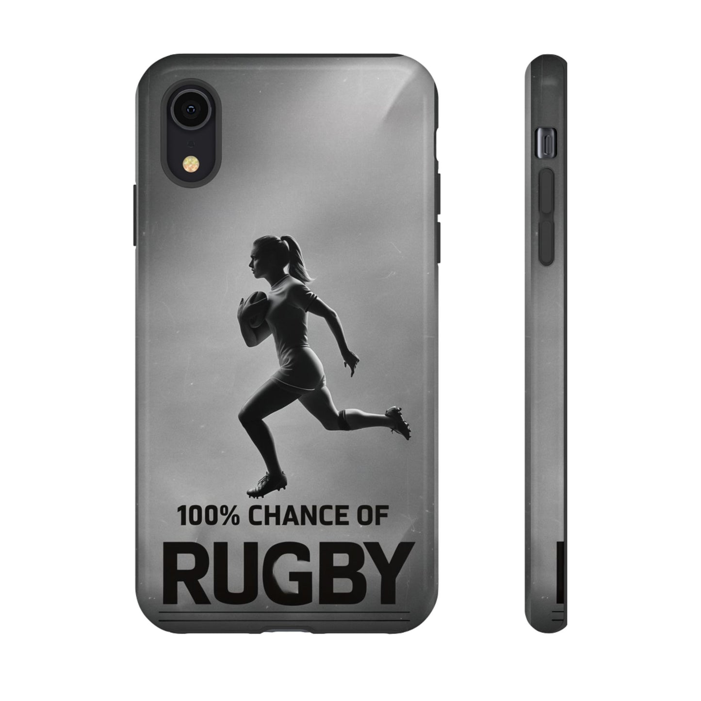 "Rain, Shine, Rugby" Mobile Phone Case