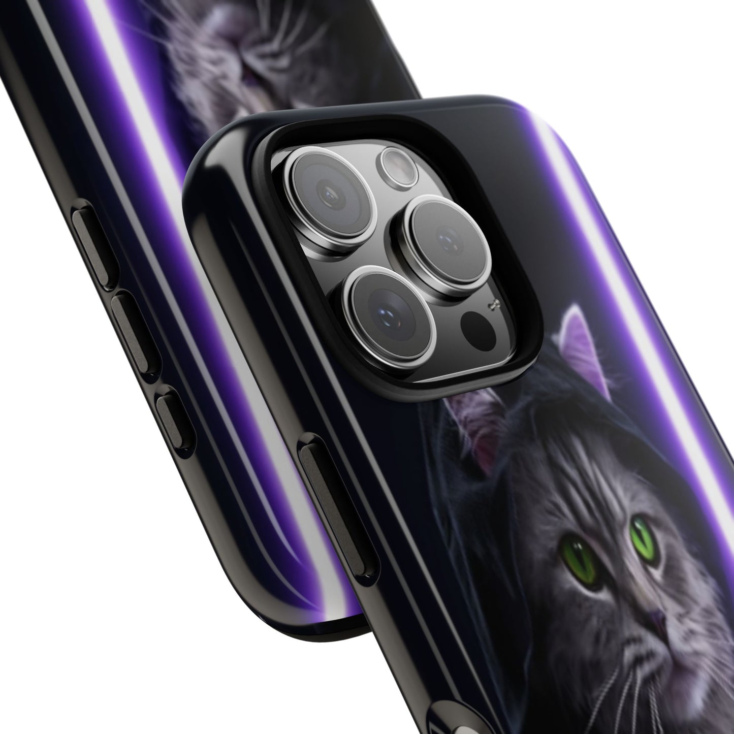 "Jedi Whisker" Mobile Phone Case (purple)