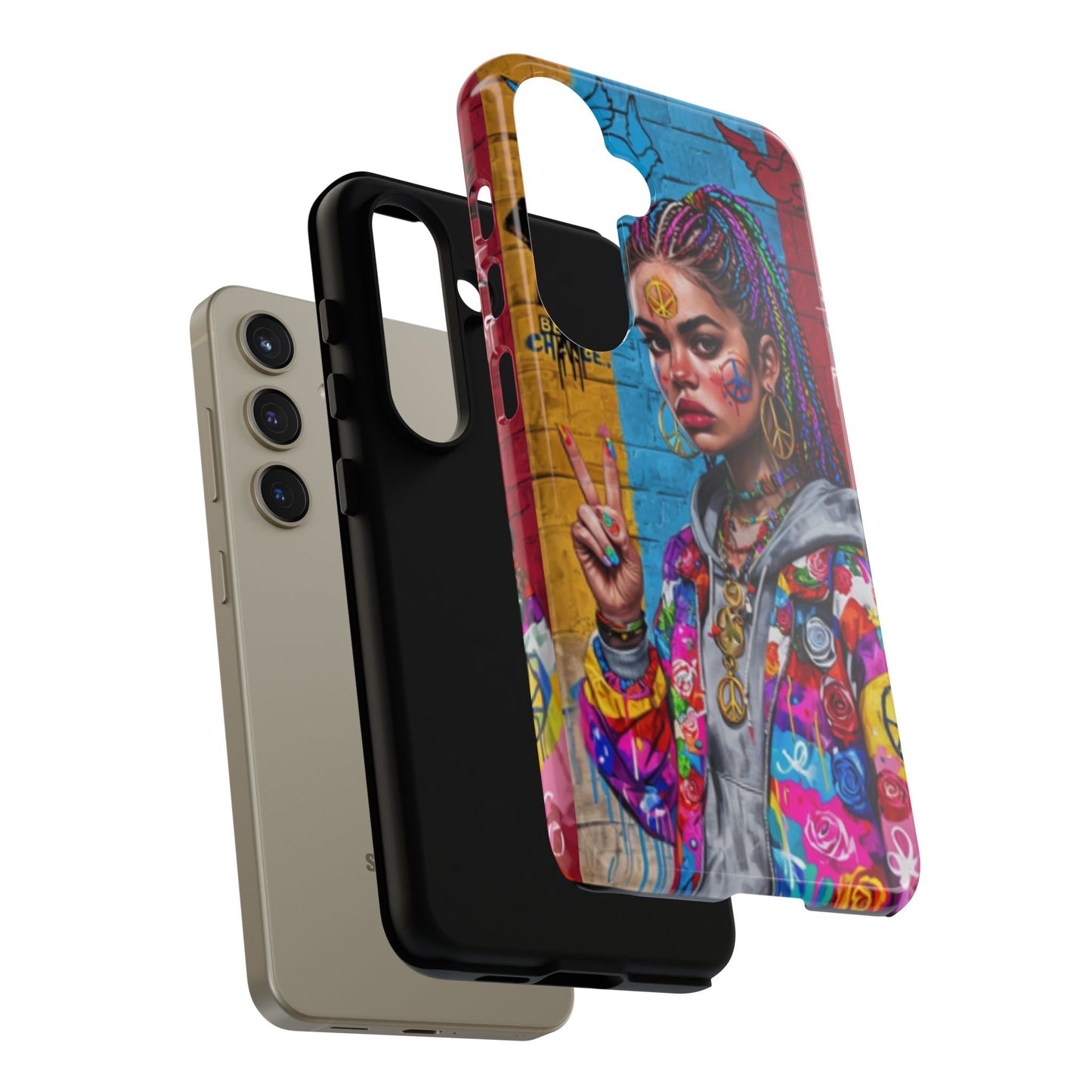 "Create Peace" Mobile Phone Case