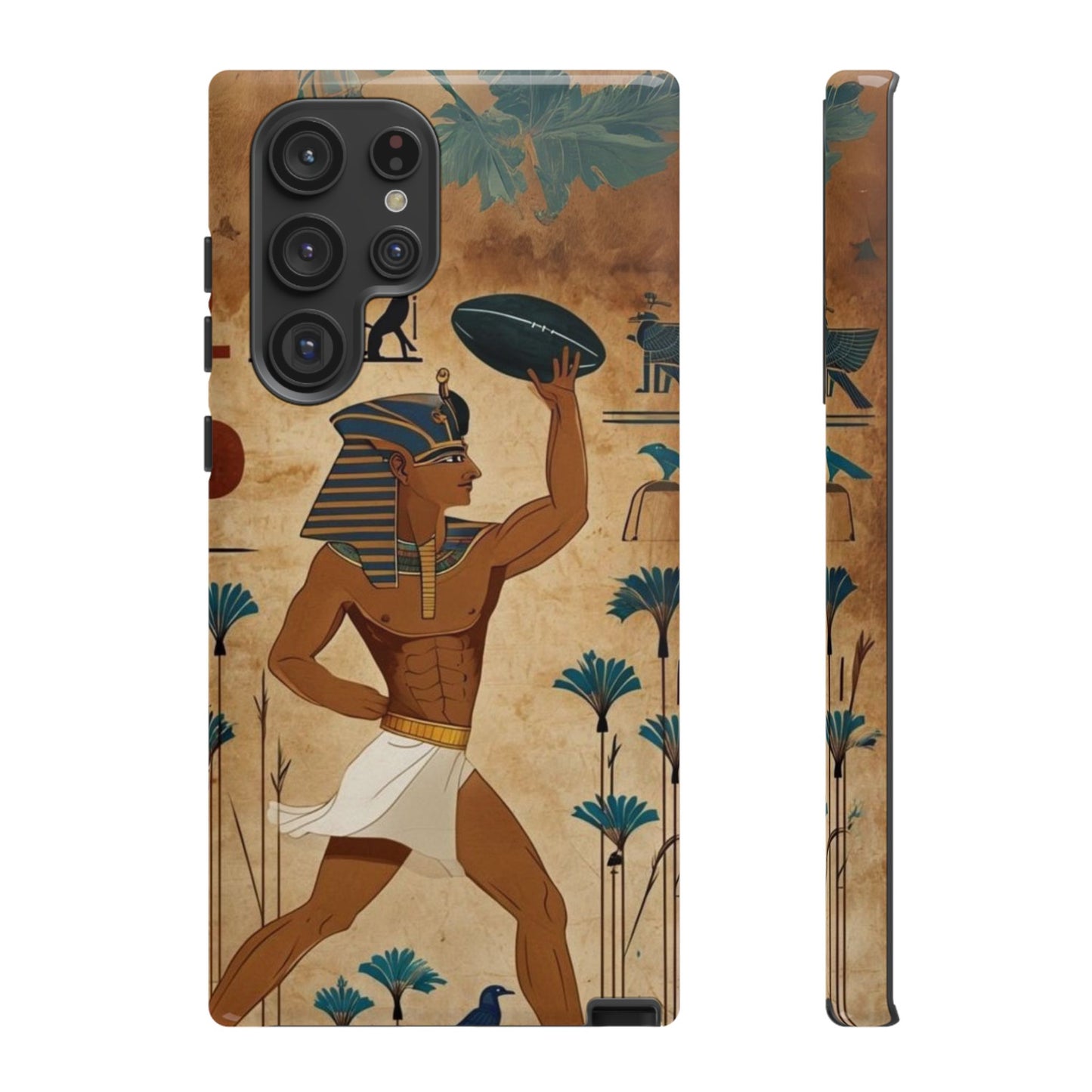 "Tutankhaman Takes the Pass" Mobile Phone Case